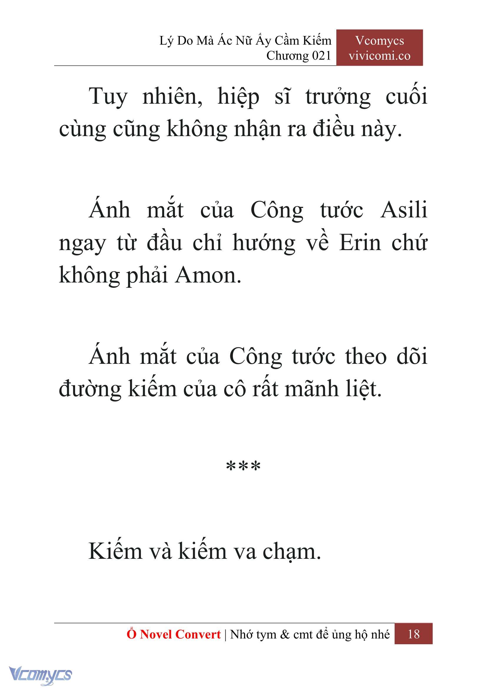 [Novel] Lý Do Mà Ác Nữ Ấy Cầm Kiếm Chapter 21 - Trang 21