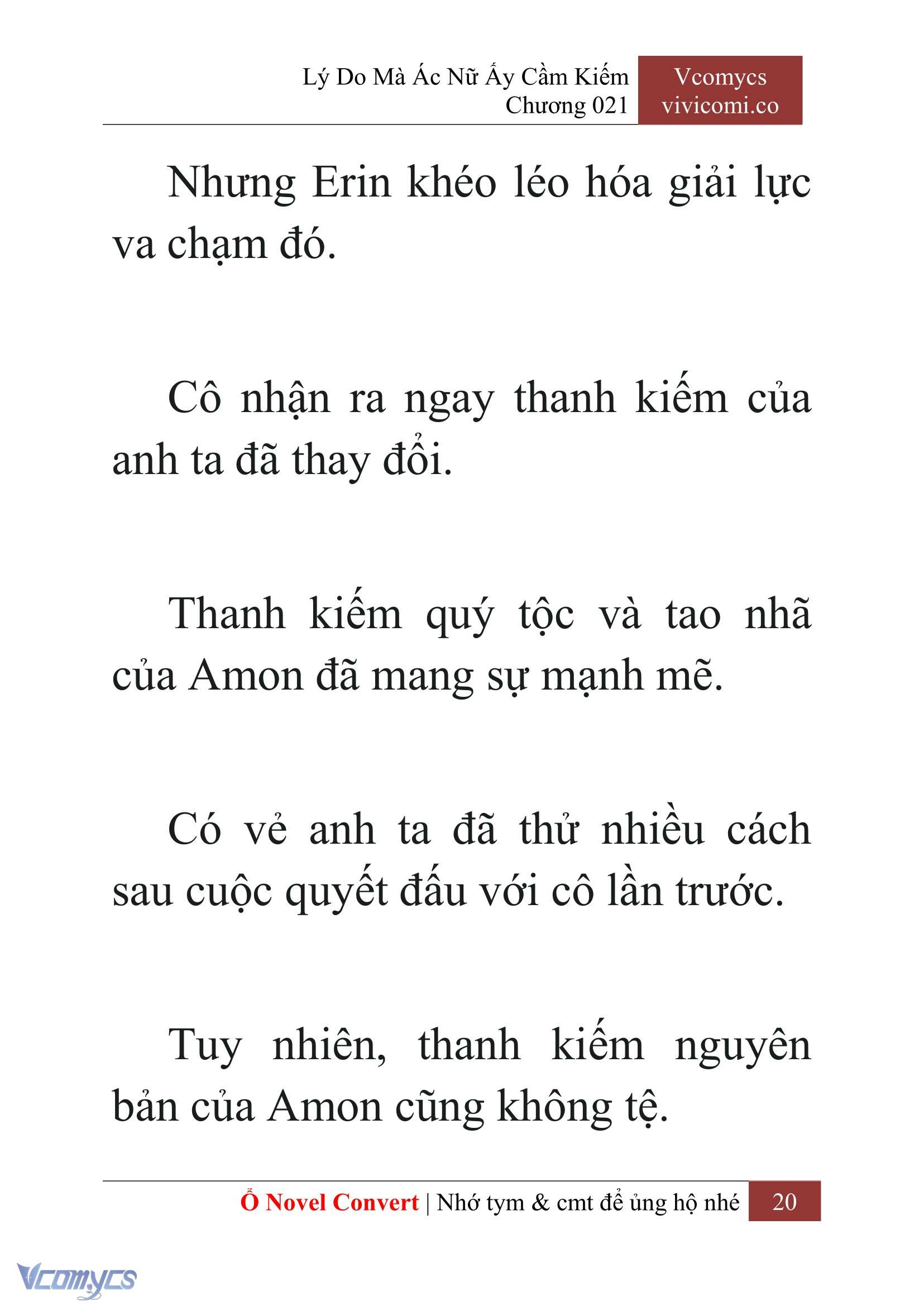 [Novel] Lý Do Mà Ác Nữ Ấy Cầm Kiếm Chapter 21 - Trang 23