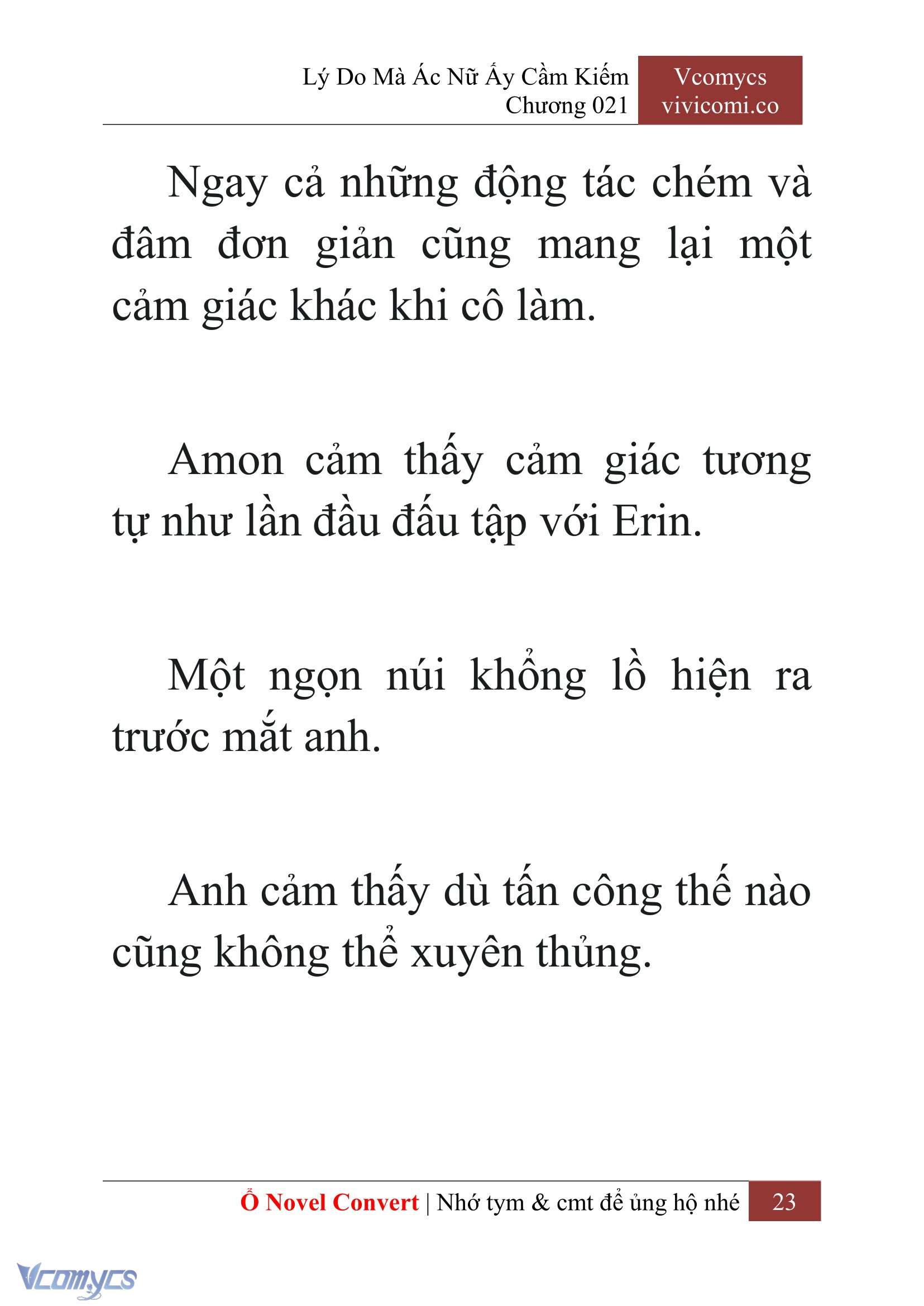 [Novel] Lý Do Mà Ác Nữ Ấy Cầm Kiếm Chapter 21 - Trang 26
