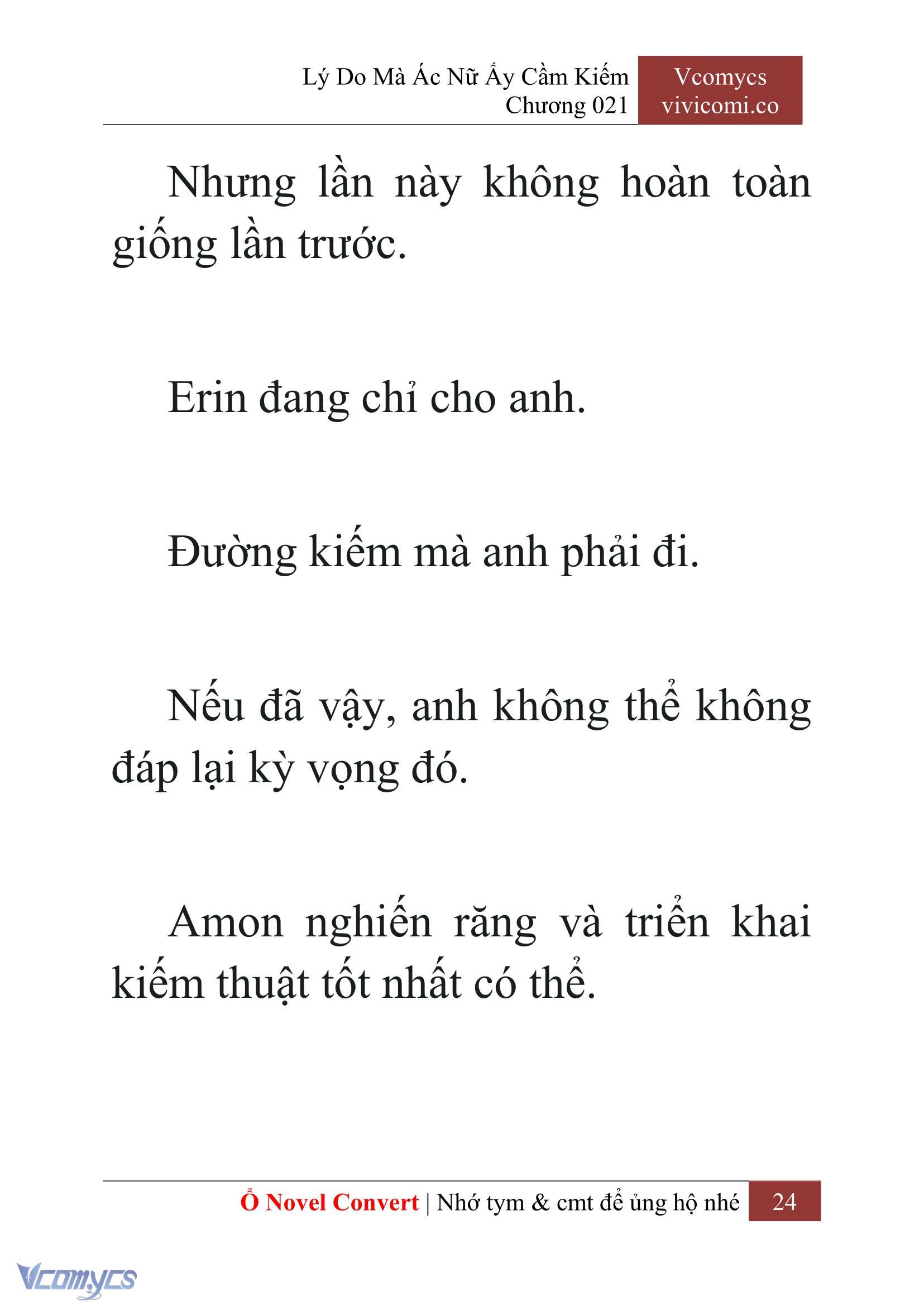 [Novel] Lý Do Mà Ác Nữ Ấy Cầm Kiếm Chapter 21 - Trang 27