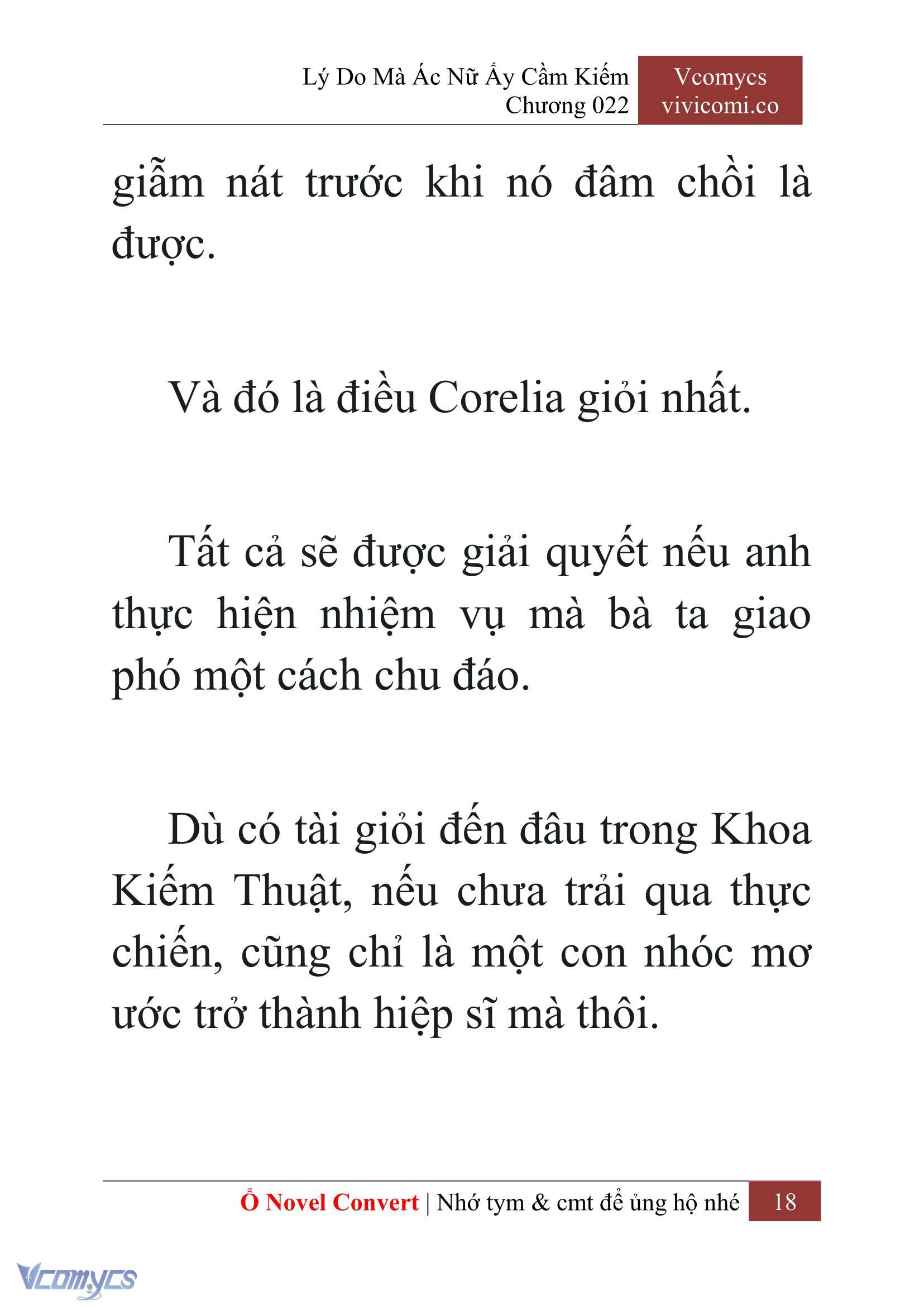 [Novel] Lý Do Mà Ác Nữ Ấy Cầm Kiếm Chapter 22 - Trang 21