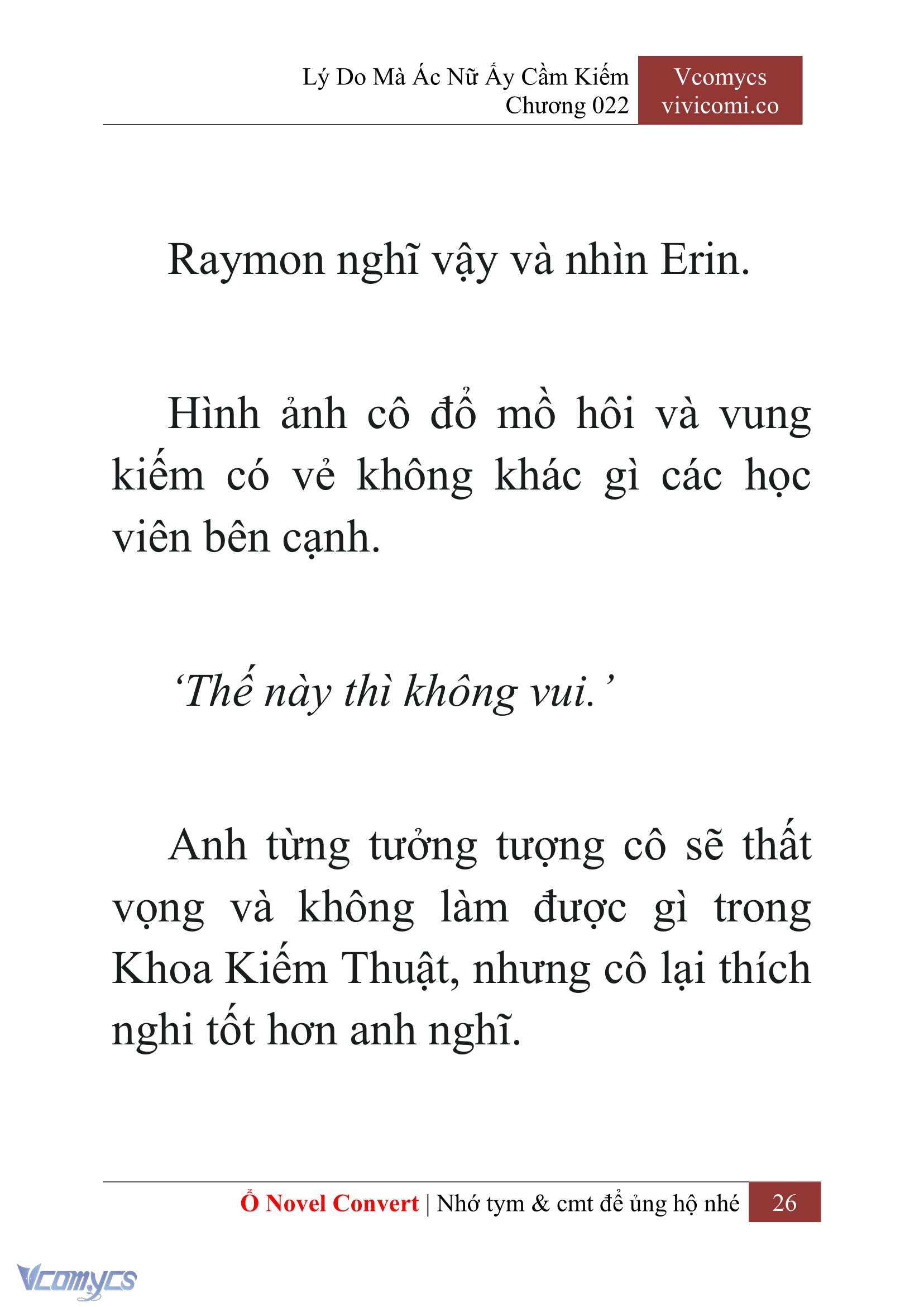 [Novel] Lý Do Mà Ác Nữ Ấy Cầm Kiếm Chapter 22 - Trang 29