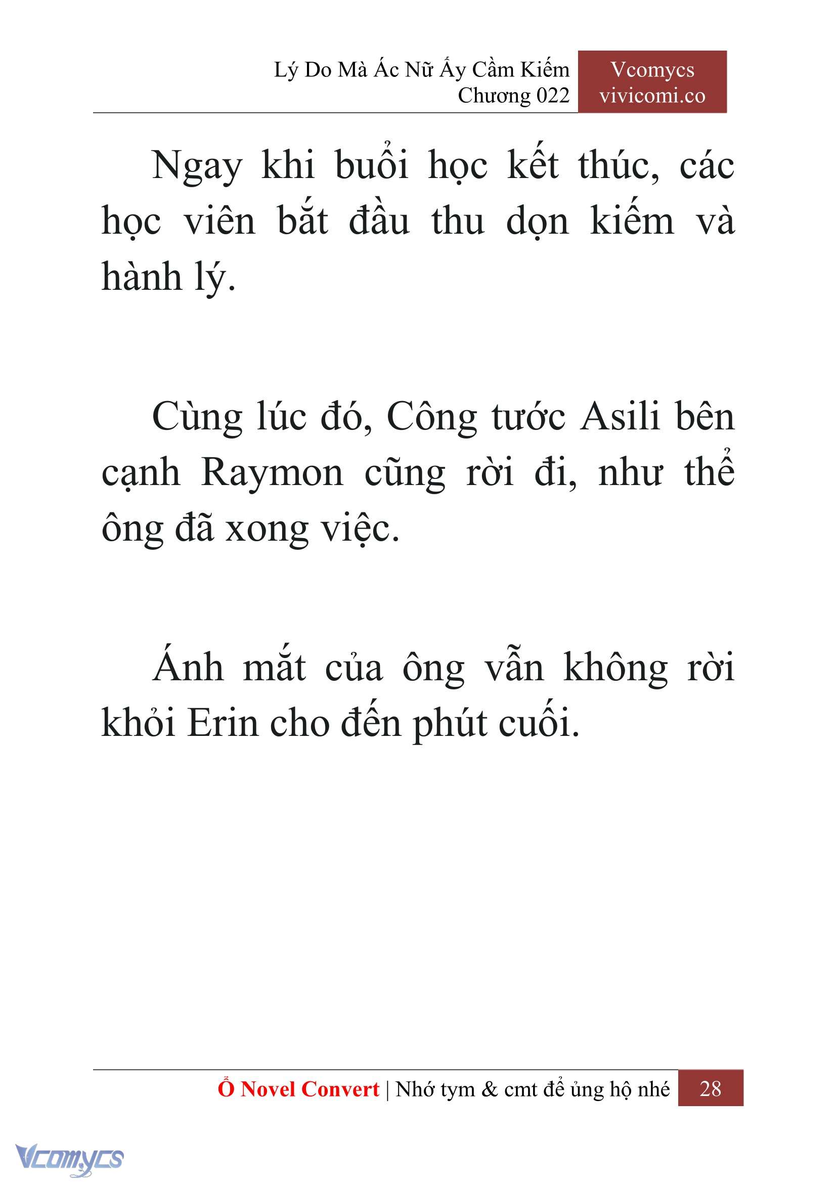 [Novel] Lý Do Mà Ác Nữ Ấy Cầm Kiếm Chapter 22 - Trang 31