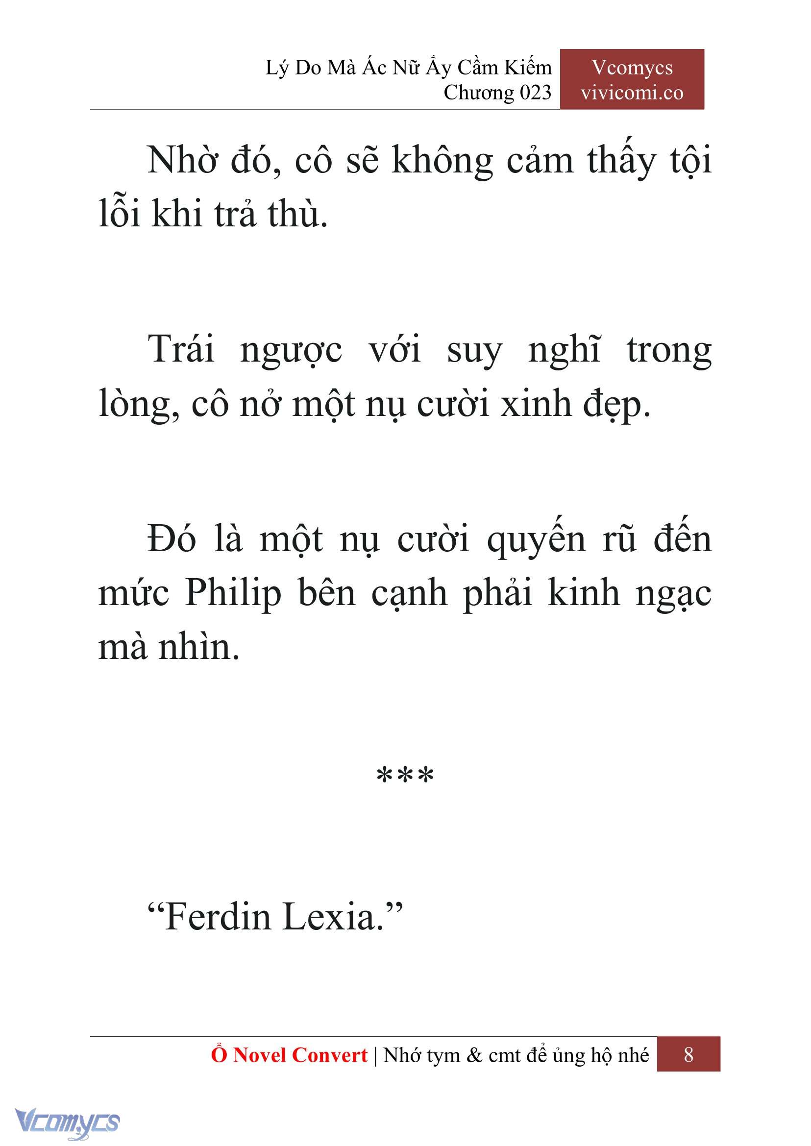 [Novel] Lý Do Mà Ác Nữ Ấy Cầm Kiếm Chapter 23 - Trang 11