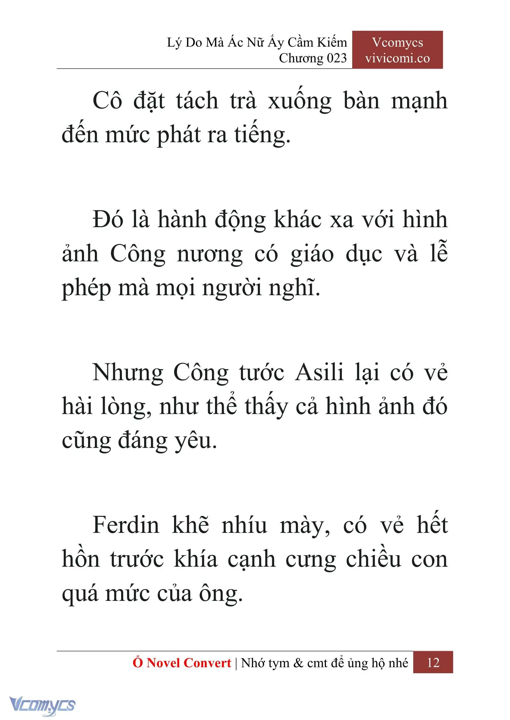 [Novel] Lý Do Mà Ác Nữ Ấy Cầm Kiếm Chapter 23 - Trang 15