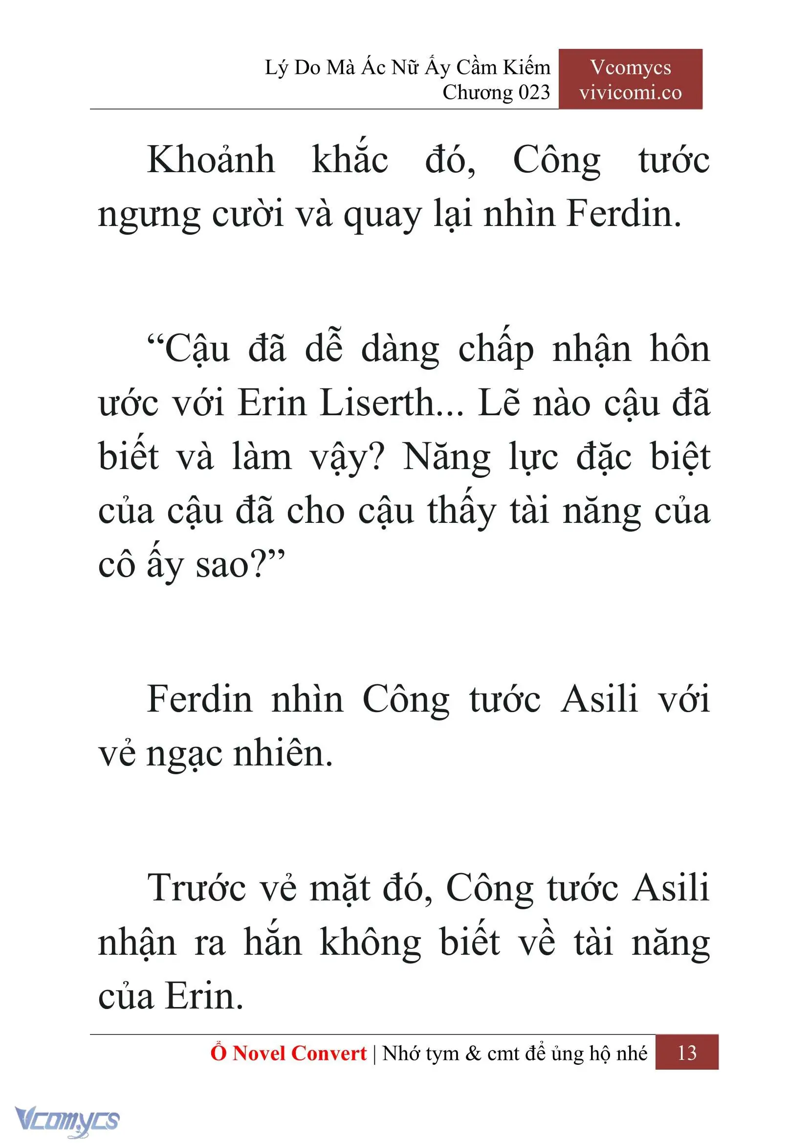 [Novel] Lý Do Mà Ác Nữ Ấy Cầm Kiếm Chapter 23 - Trang 16