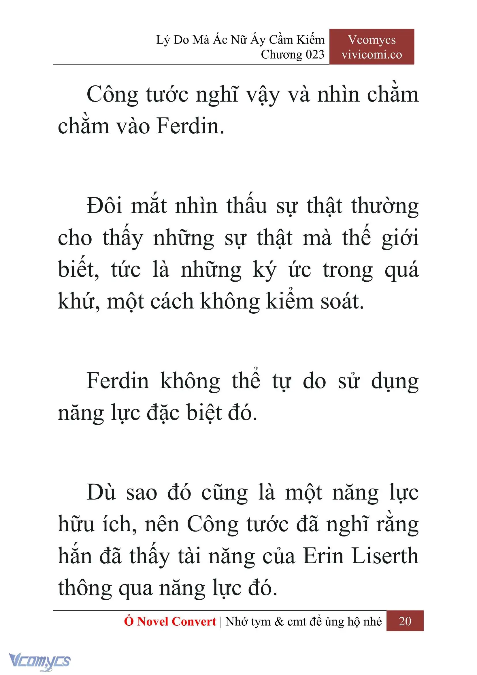 [Novel] Lý Do Mà Ác Nữ Ấy Cầm Kiếm Chapter 23 - Trang 23