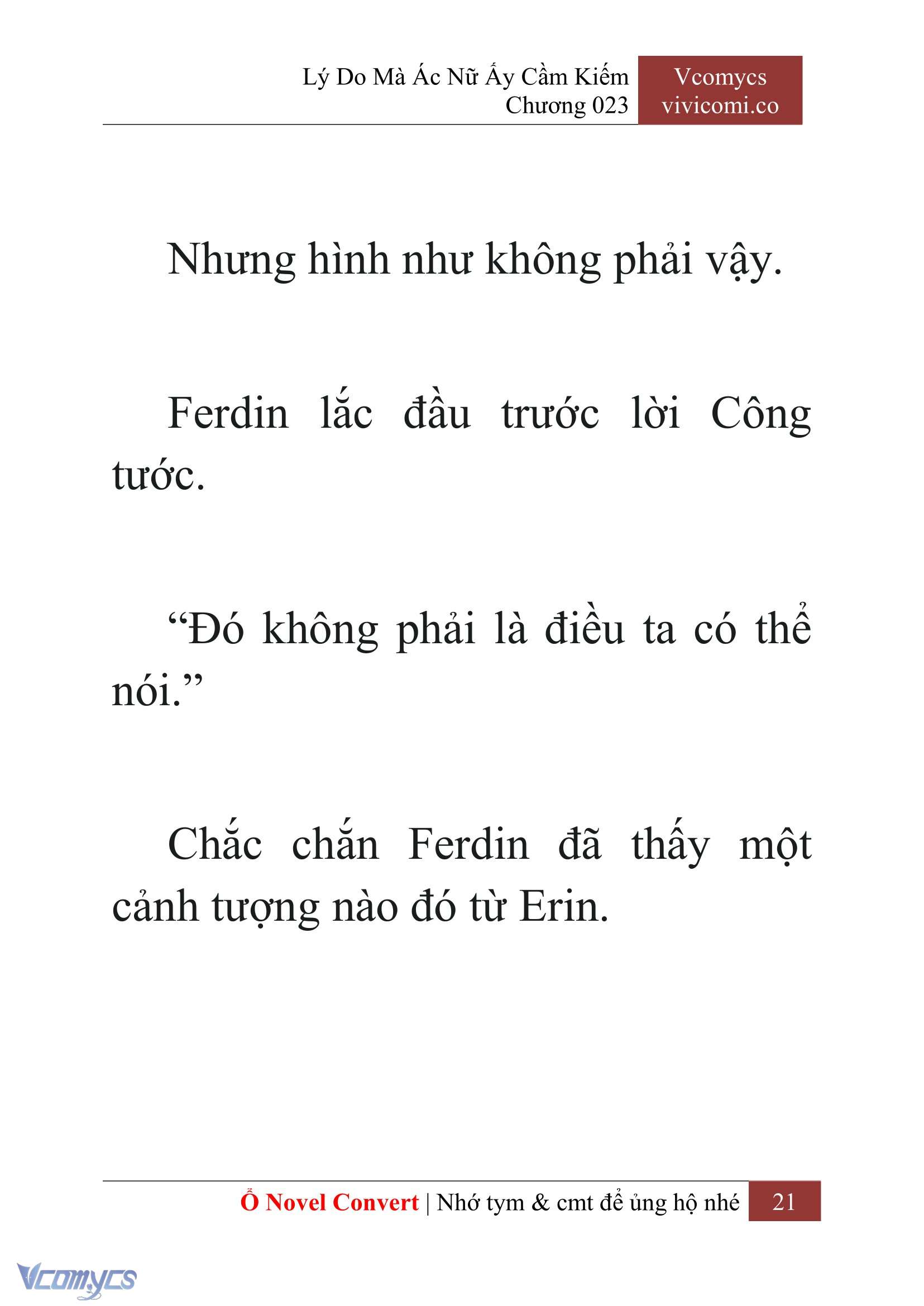 [Novel] Lý Do Mà Ác Nữ Ấy Cầm Kiếm Chapter 23 - Trang 24