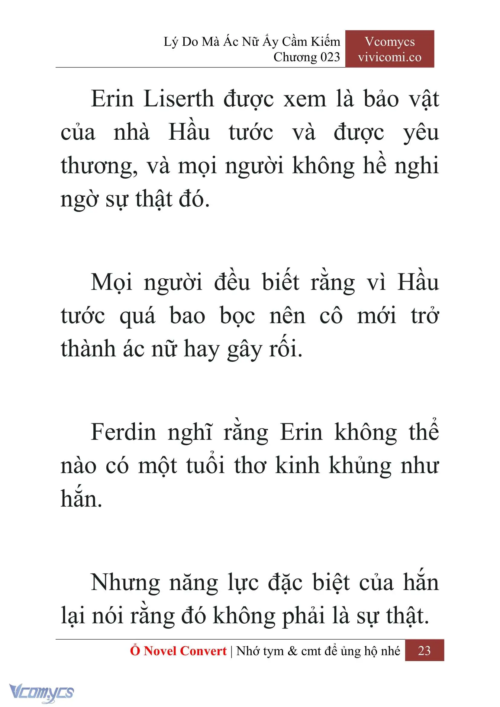 [Novel] Lý Do Mà Ác Nữ Ấy Cầm Kiếm Chapter 23 - Trang 26