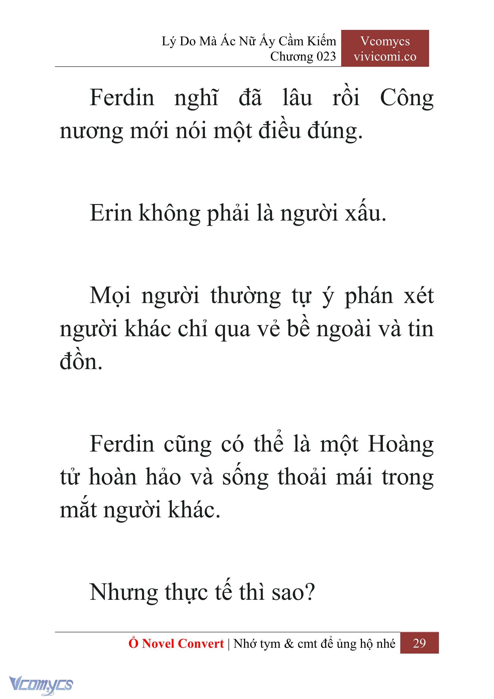 [Novel] Lý Do Mà Ác Nữ Ấy Cầm Kiếm Chapter 23 - Trang 32