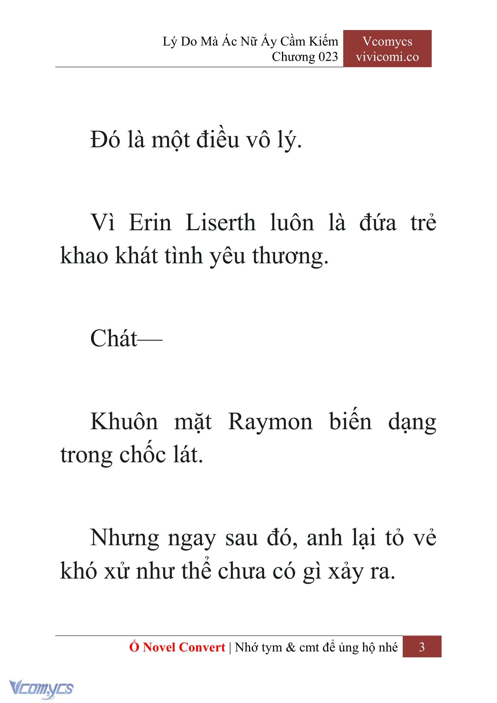 [Novel] Lý Do Mà Ác Nữ Ấy Cầm Kiếm Chapter 23 - Trang 6