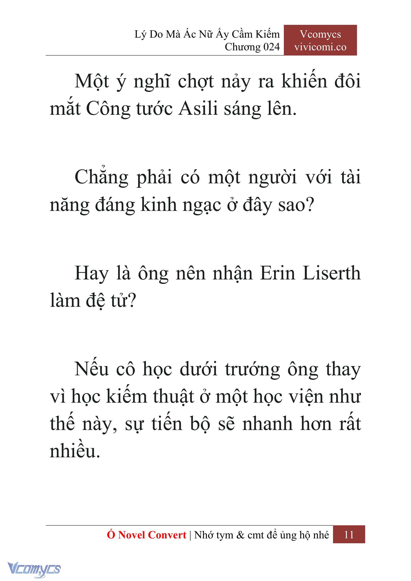[Novel] Lý Do Mà Ác Nữ Ấy Cầm Kiếm Chapter 24 - Trang 14