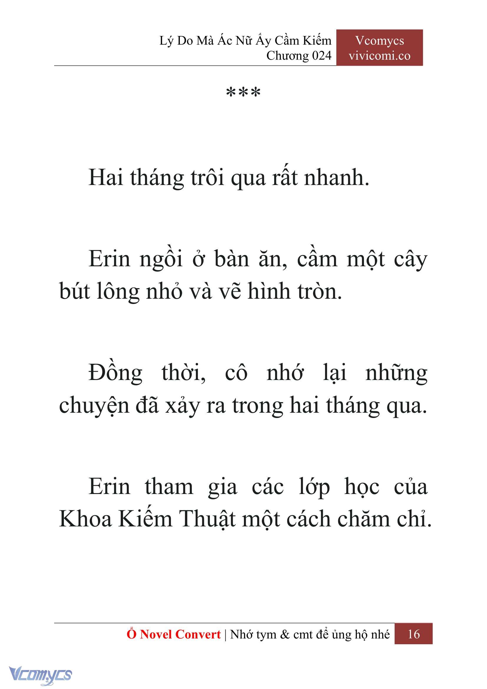 [Novel] Lý Do Mà Ác Nữ Ấy Cầm Kiếm Chapter 24 - Trang 19