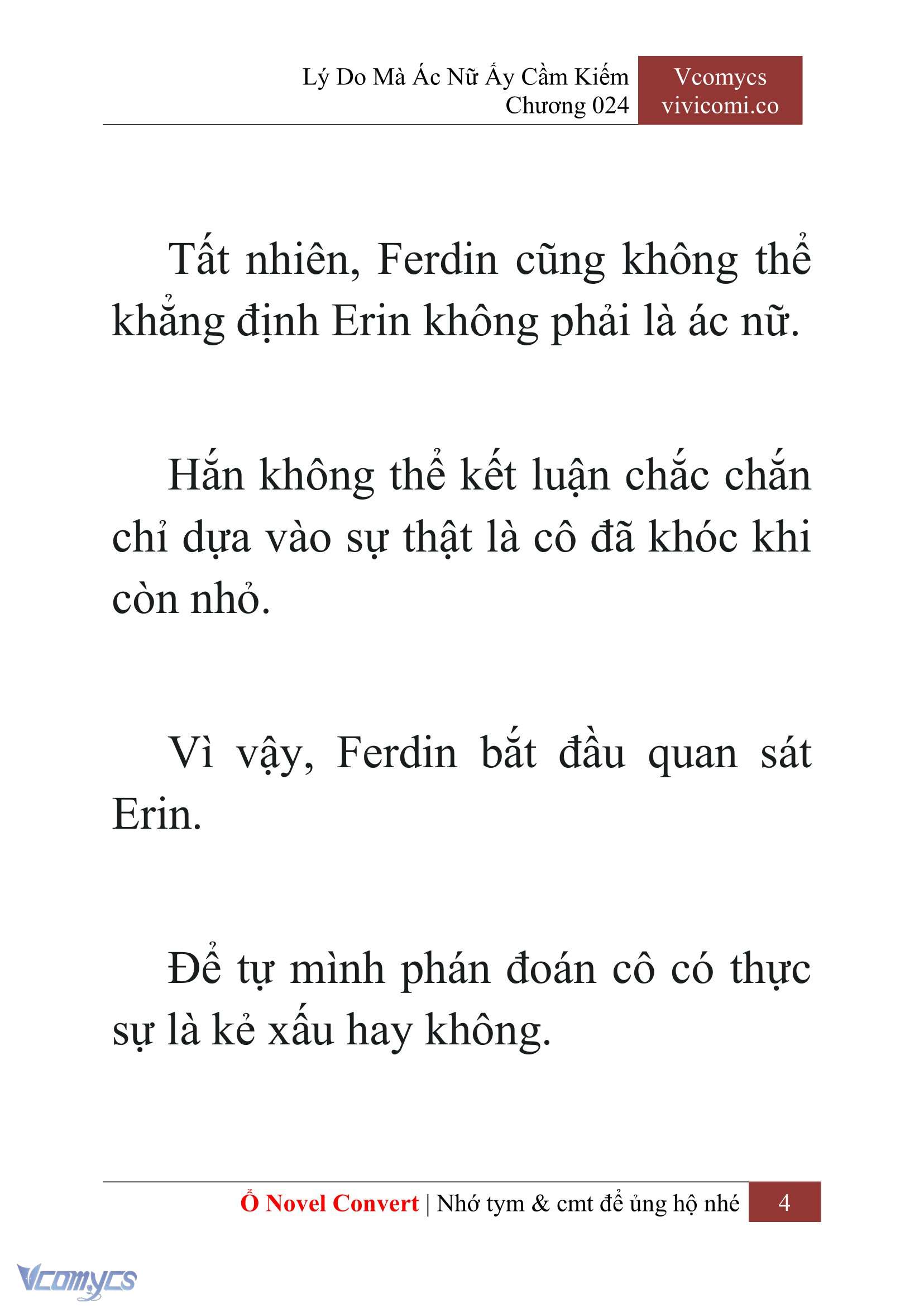 [Novel] Lý Do Mà Ác Nữ Ấy Cầm Kiếm Chapter 24 - Trang 7