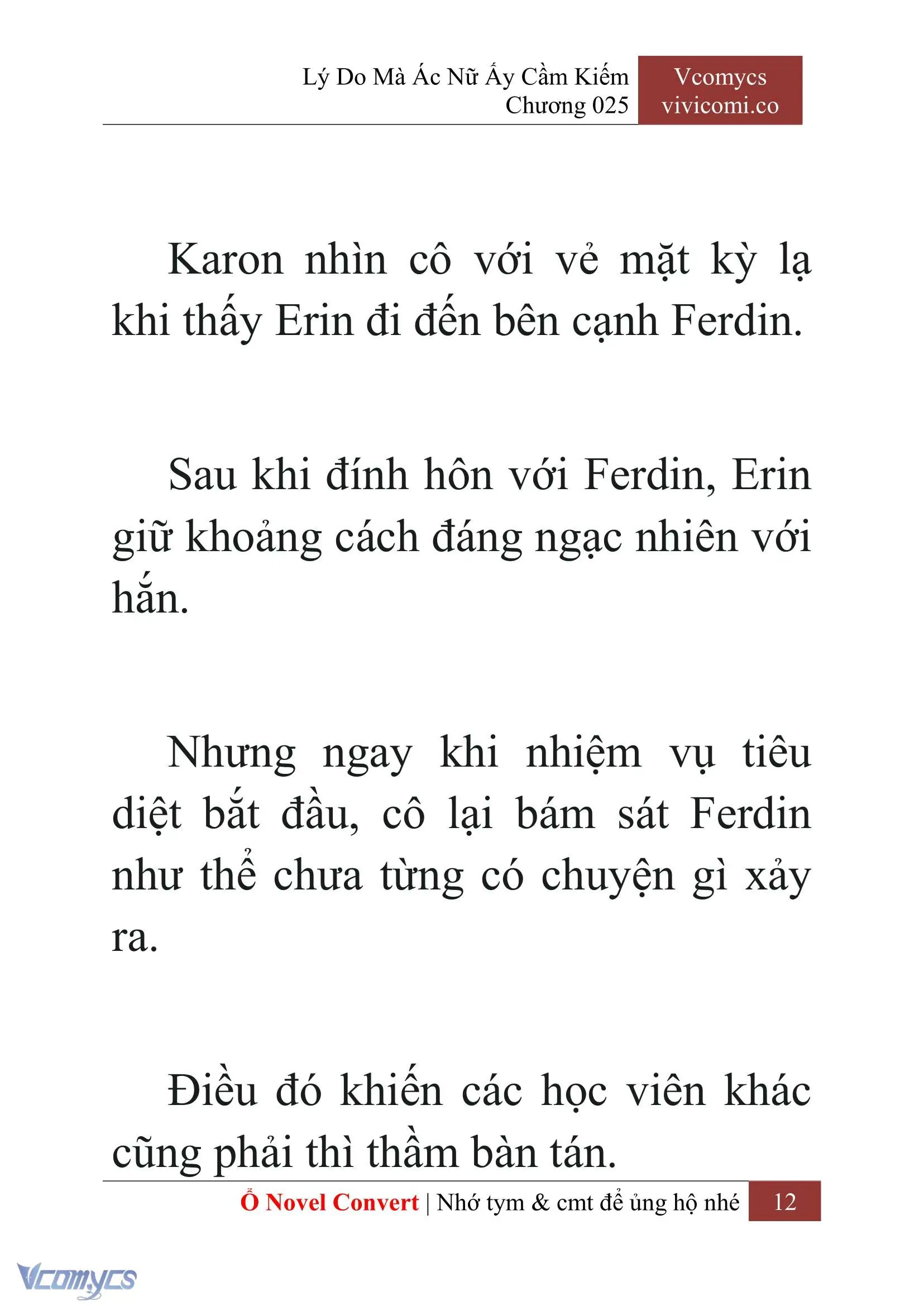 [Novel] Lý Do Mà Ác Nữ Ấy Cầm Kiếm Chapter 25 - Trang 15