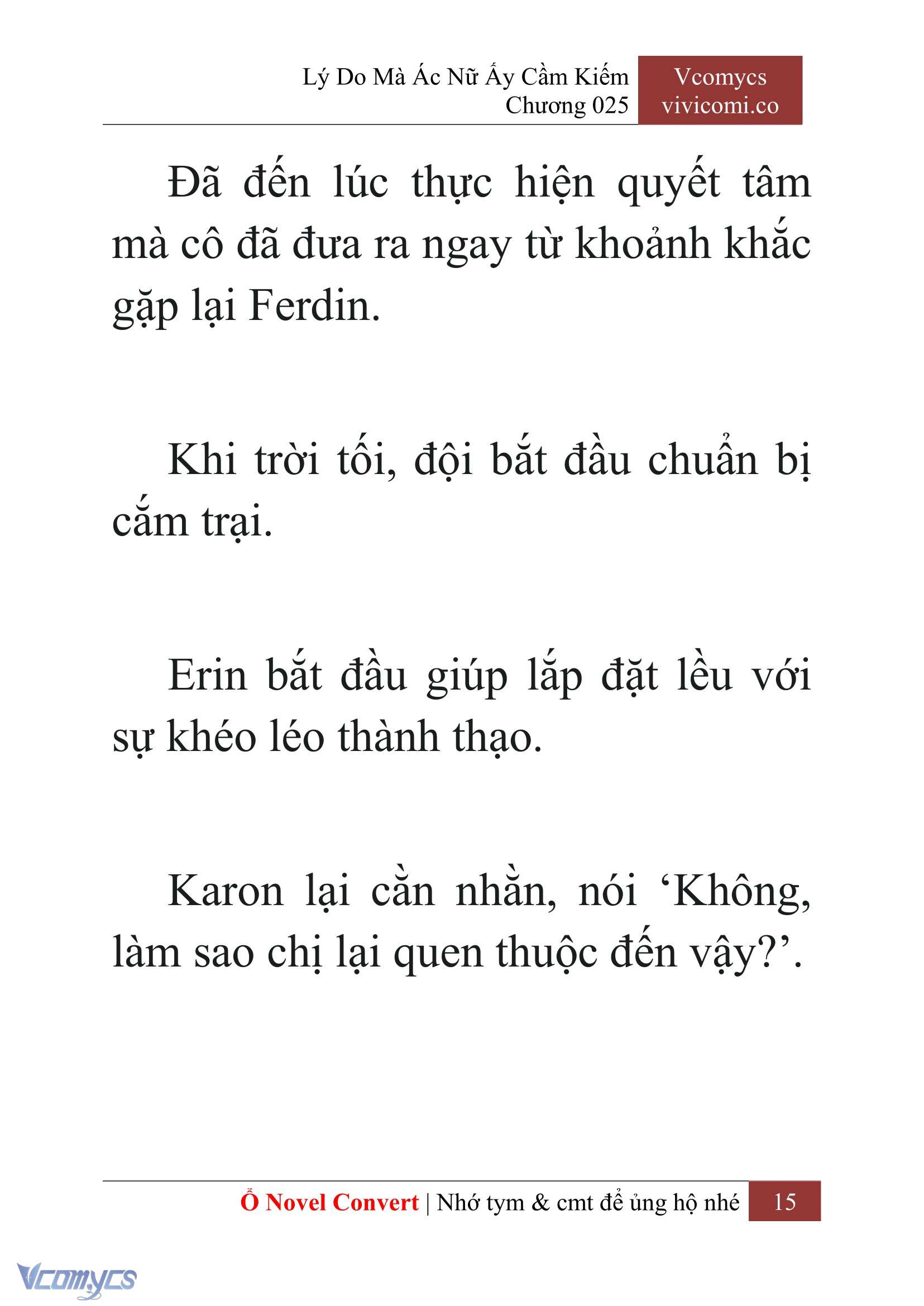 [Novel] Lý Do Mà Ác Nữ Ấy Cầm Kiếm Chapter 25 - Trang 18