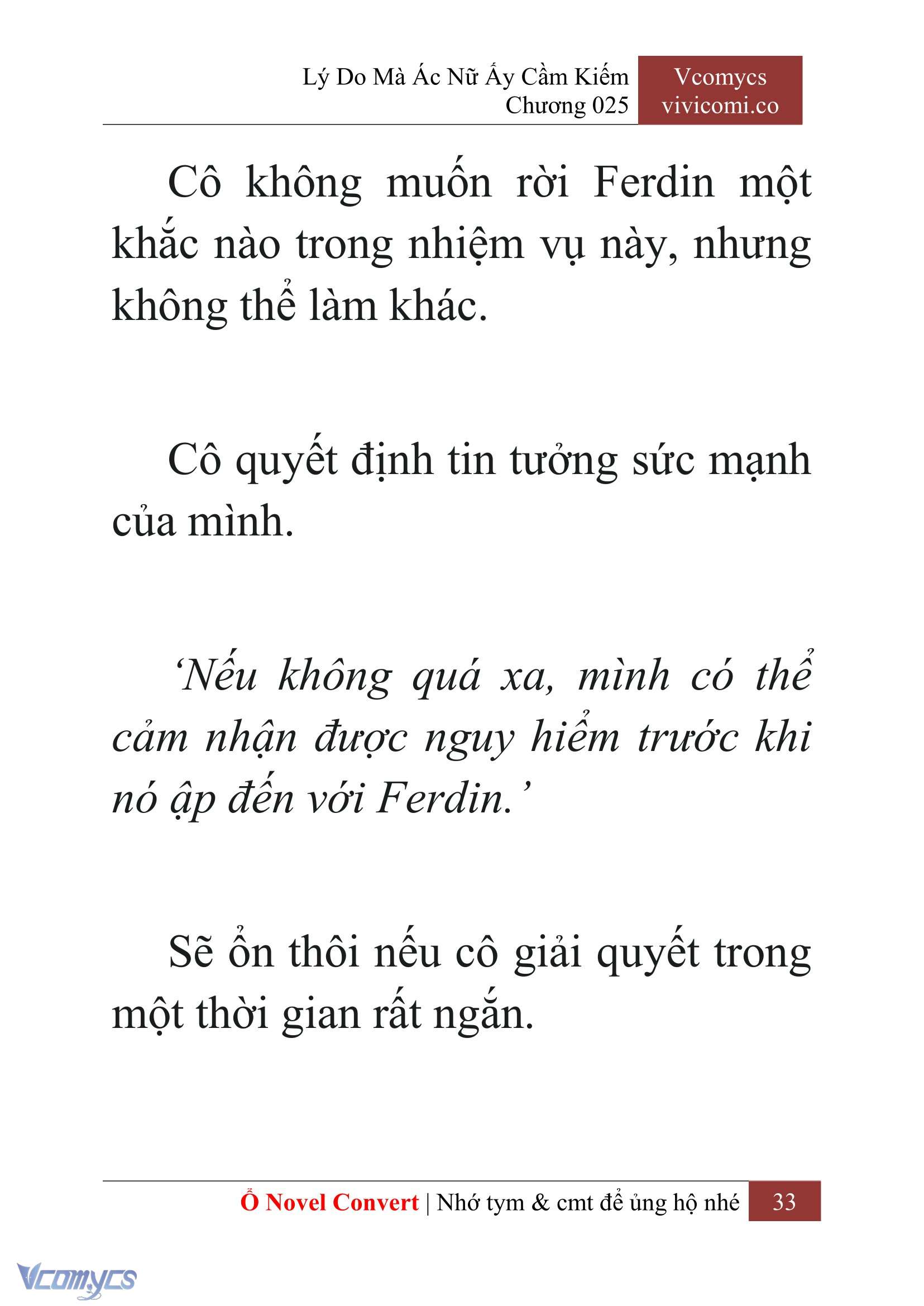 [Novel] Lý Do Mà Ác Nữ Ấy Cầm Kiếm Chapter 25 - Trang 36