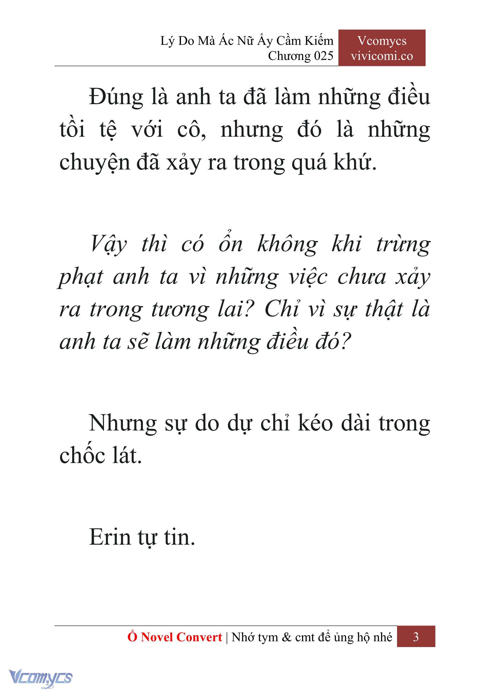 [Novel] Lý Do Mà Ác Nữ Ấy Cầm Kiếm Chapter 25 - Trang 6