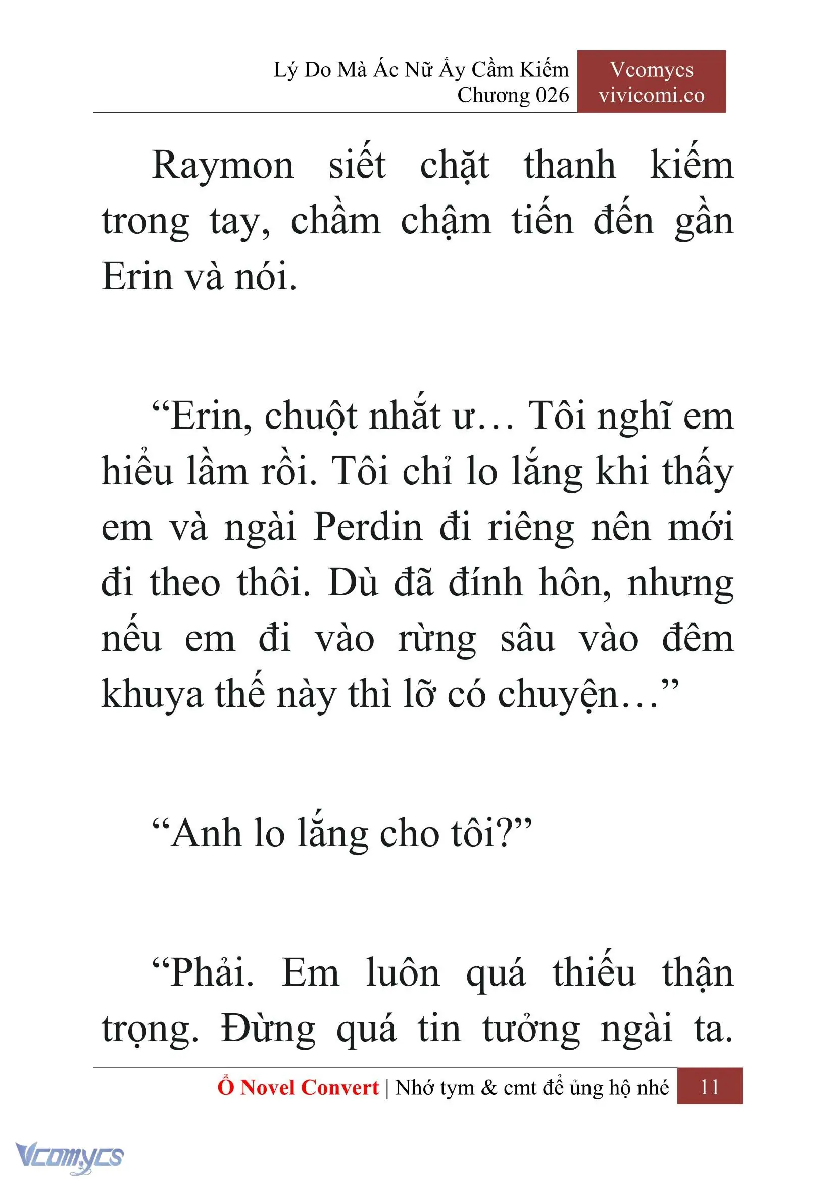 [Novel] Lý Do Mà Ác Nữ Ấy Cầm Kiếm Chapter 26 - Trang 14