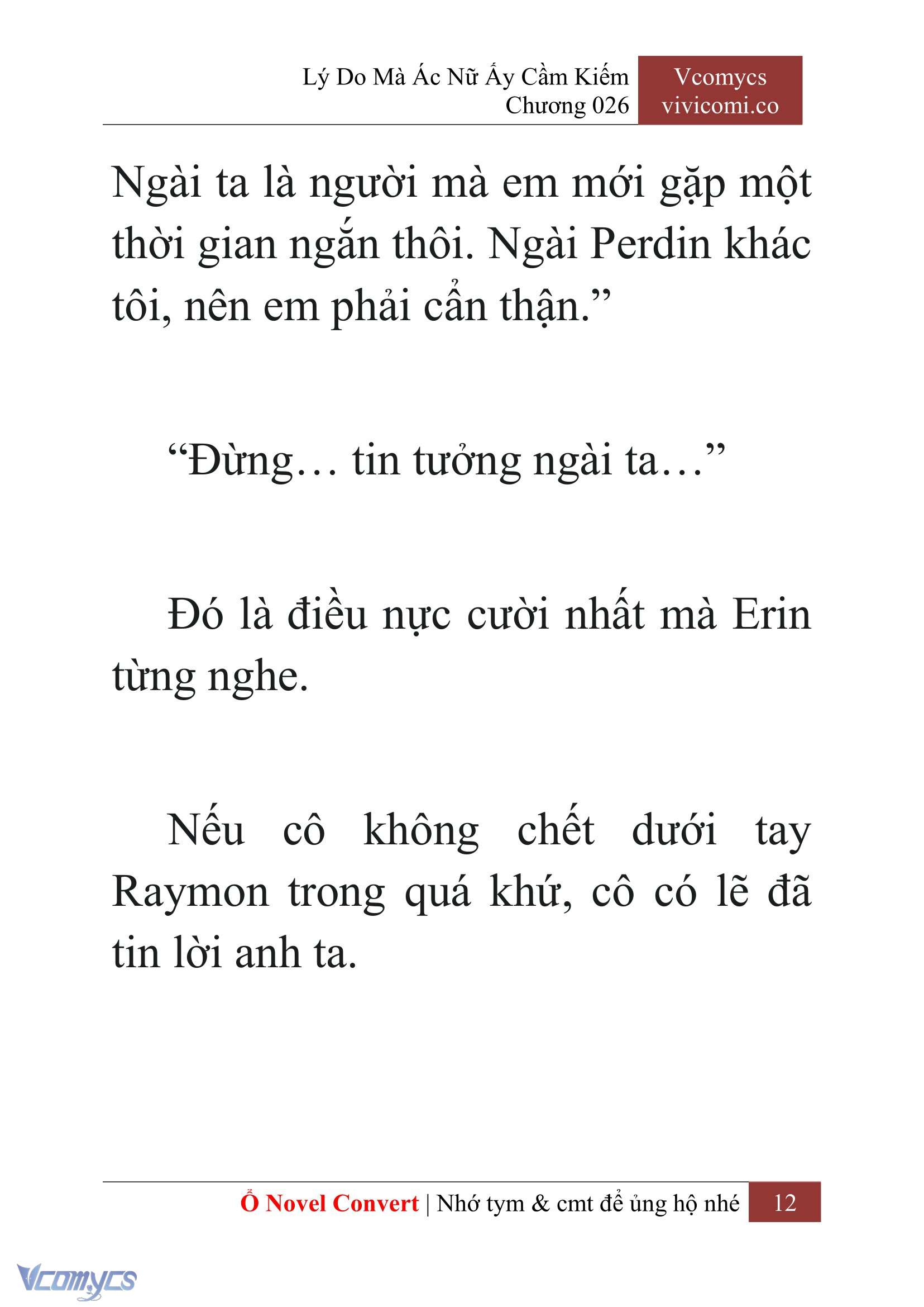 [Novel] Lý Do Mà Ác Nữ Ấy Cầm Kiếm Chapter 26 - Trang 15