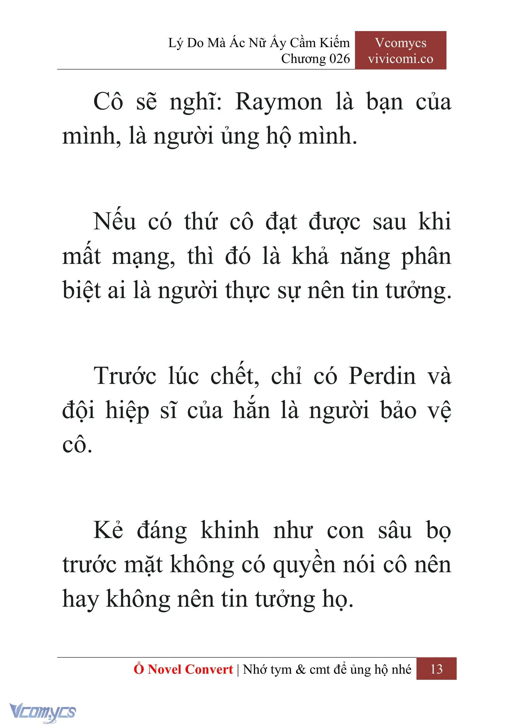 [Novel] Lý Do Mà Ác Nữ Ấy Cầm Kiếm Chapter 26 - Trang 16