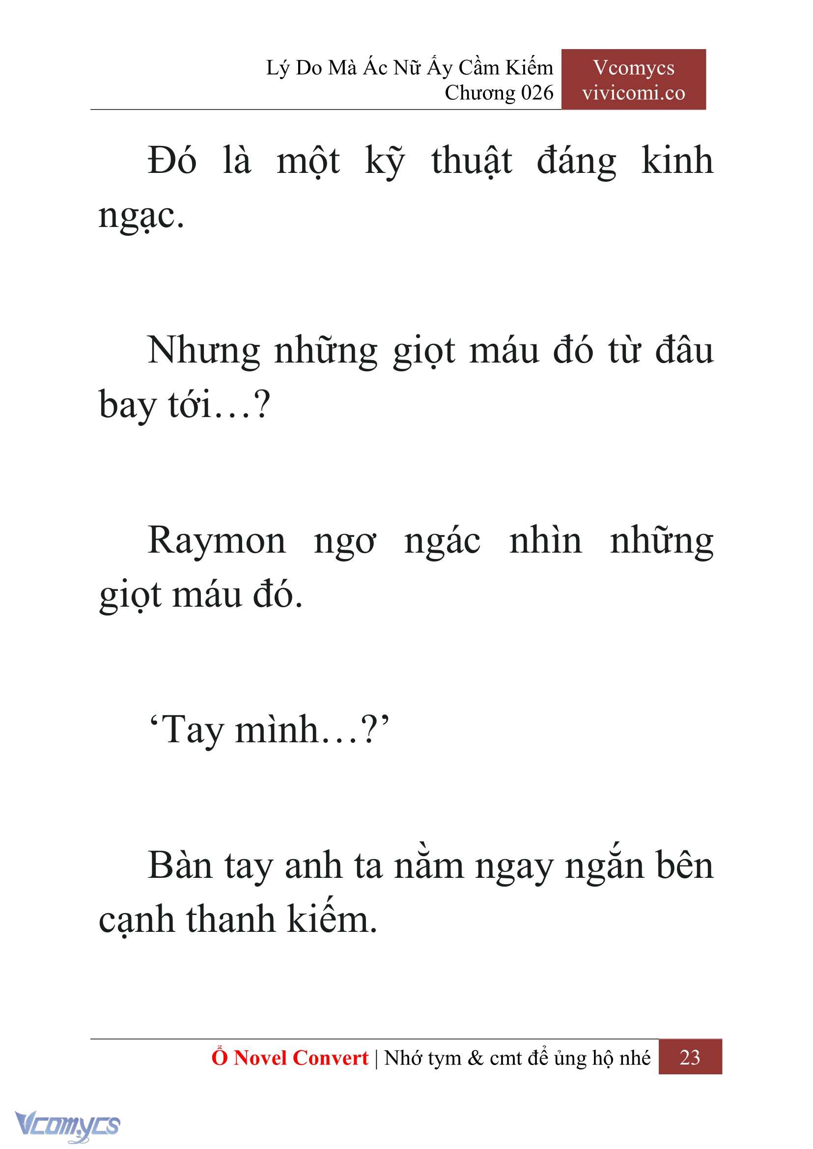 [Novel] Lý Do Mà Ác Nữ Ấy Cầm Kiếm Chapter 26 - Trang 25