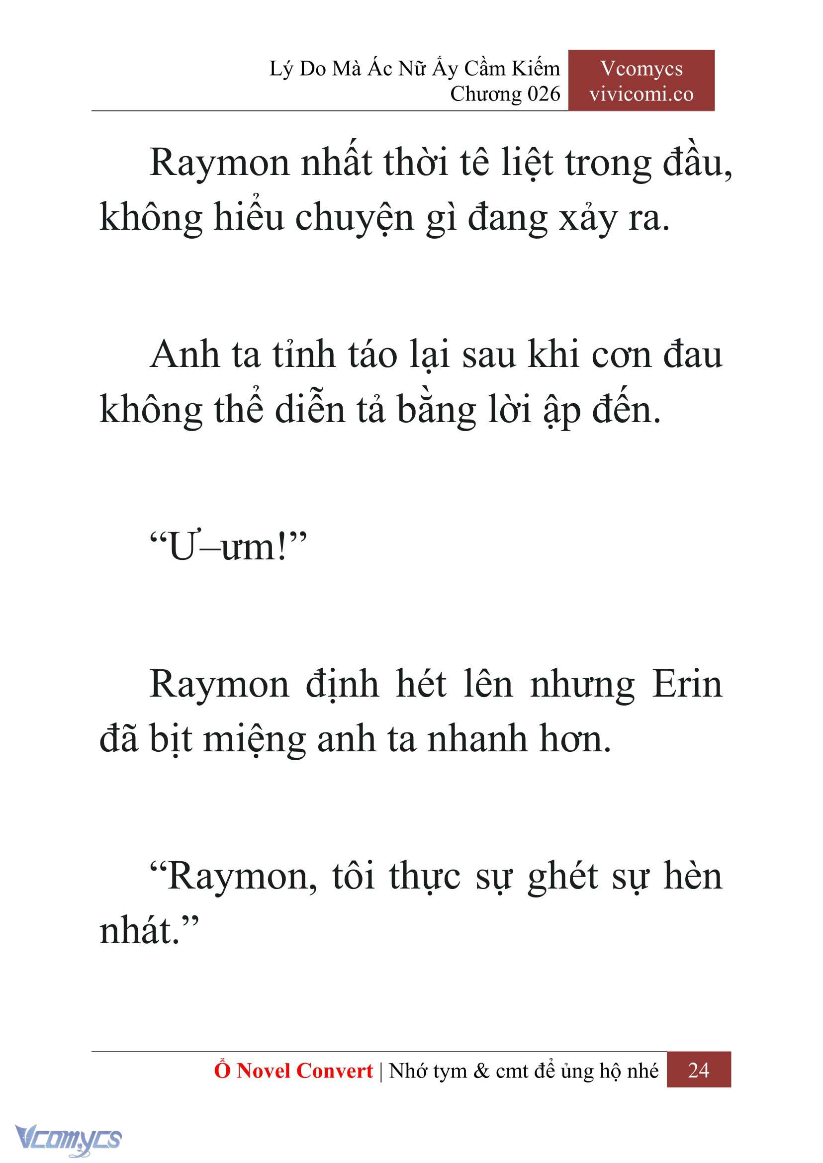 [Novel] Lý Do Mà Ác Nữ Ấy Cầm Kiếm Chapter 26 - Trang 26