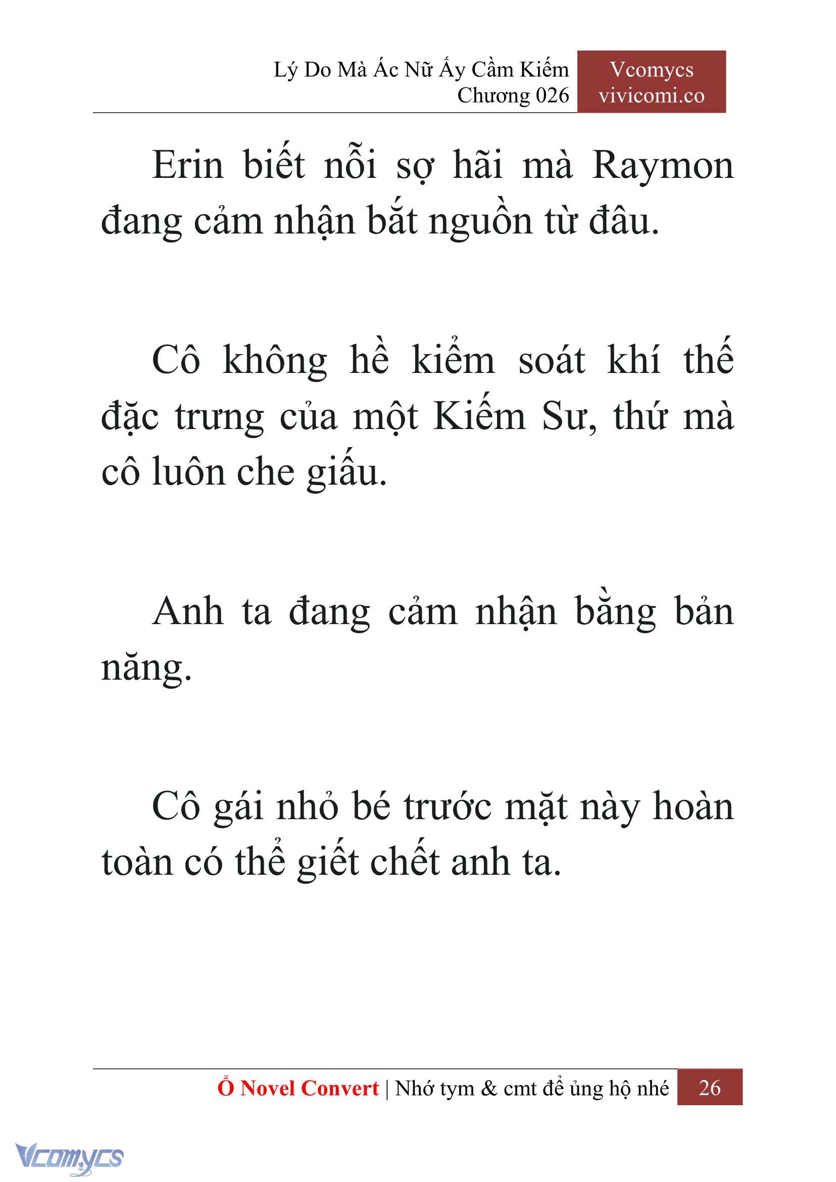 [Novel] Lý Do Mà Ác Nữ Ấy Cầm Kiếm Chapter 26 - Trang 28