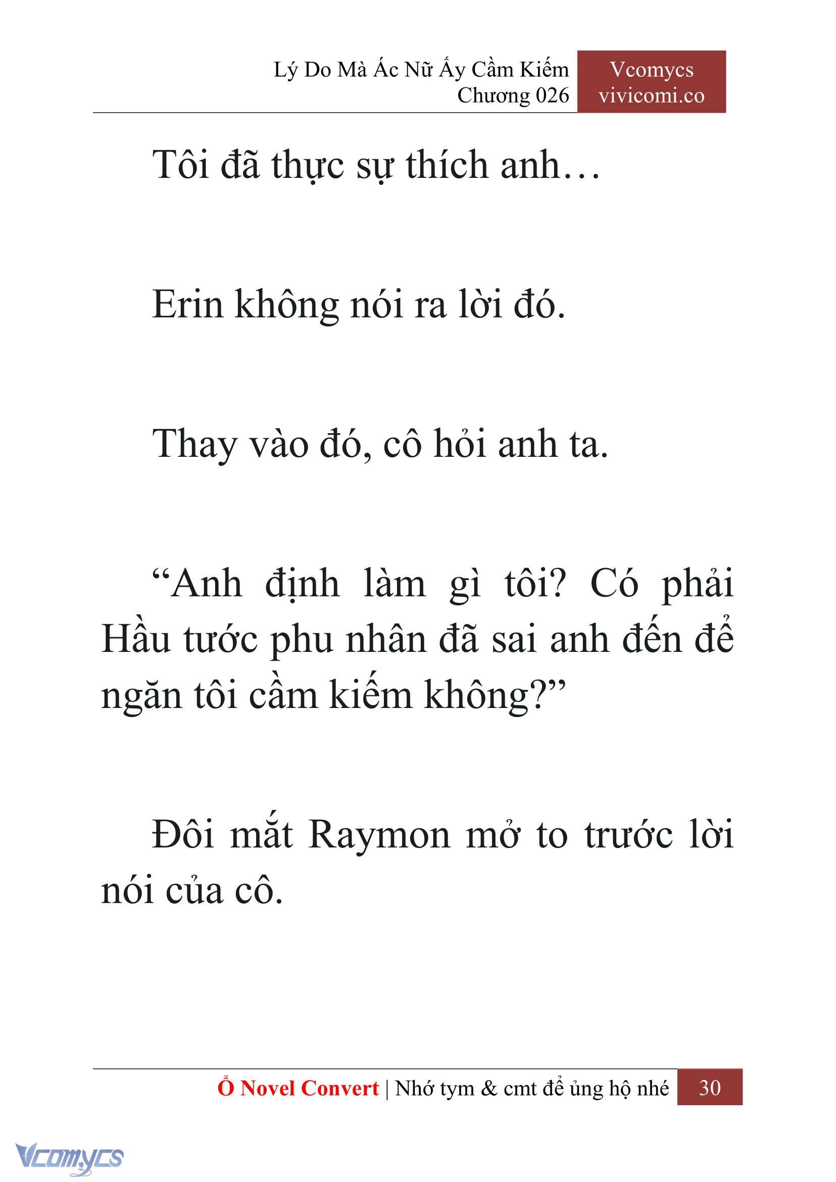 [Novel] Lý Do Mà Ác Nữ Ấy Cầm Kiếm Chapter 26 - Trang 32