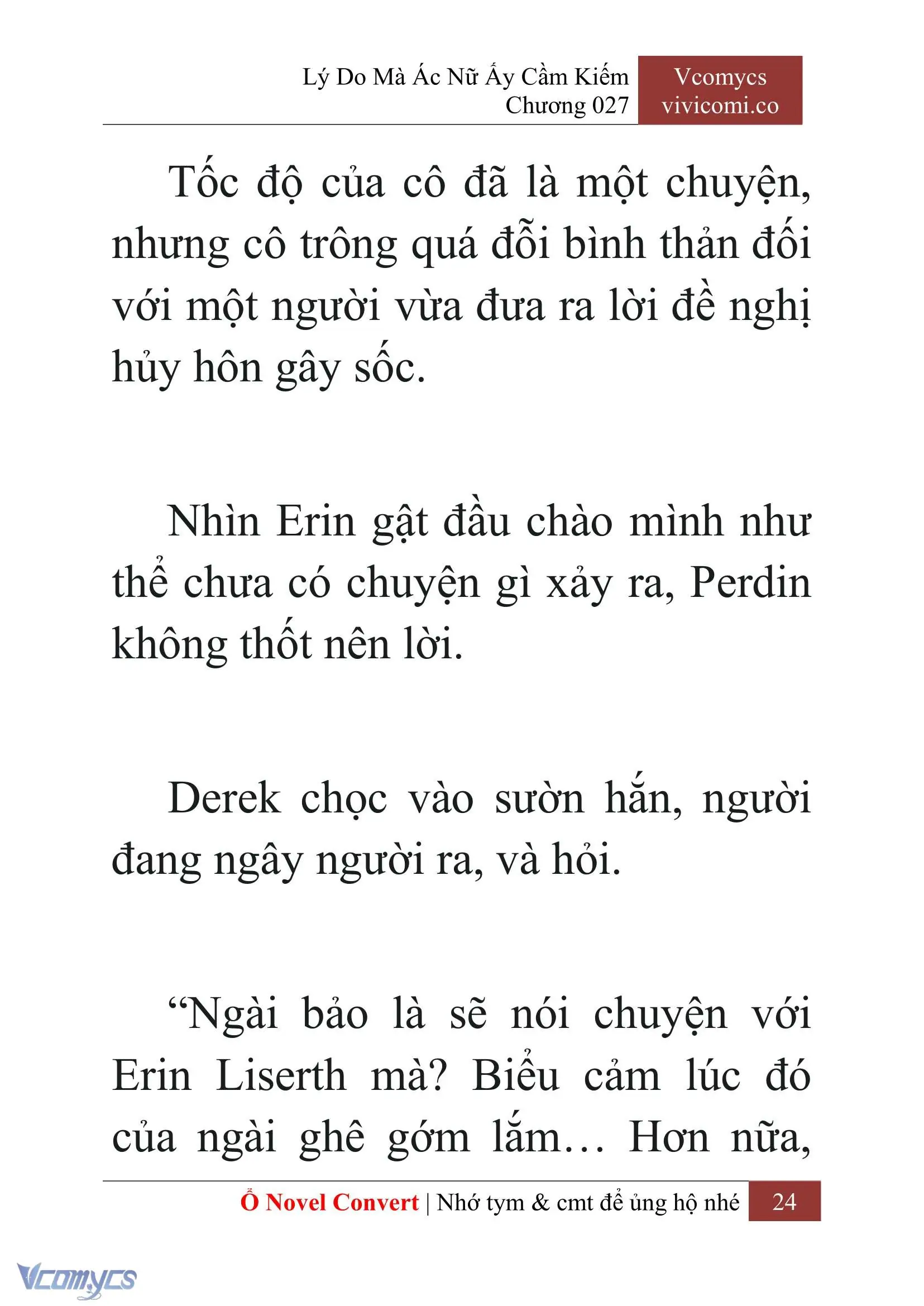 [Novel] Lý Do Mà Ác Nữ Ấy Cầm Kiếm Chapter 27 - Trang 27