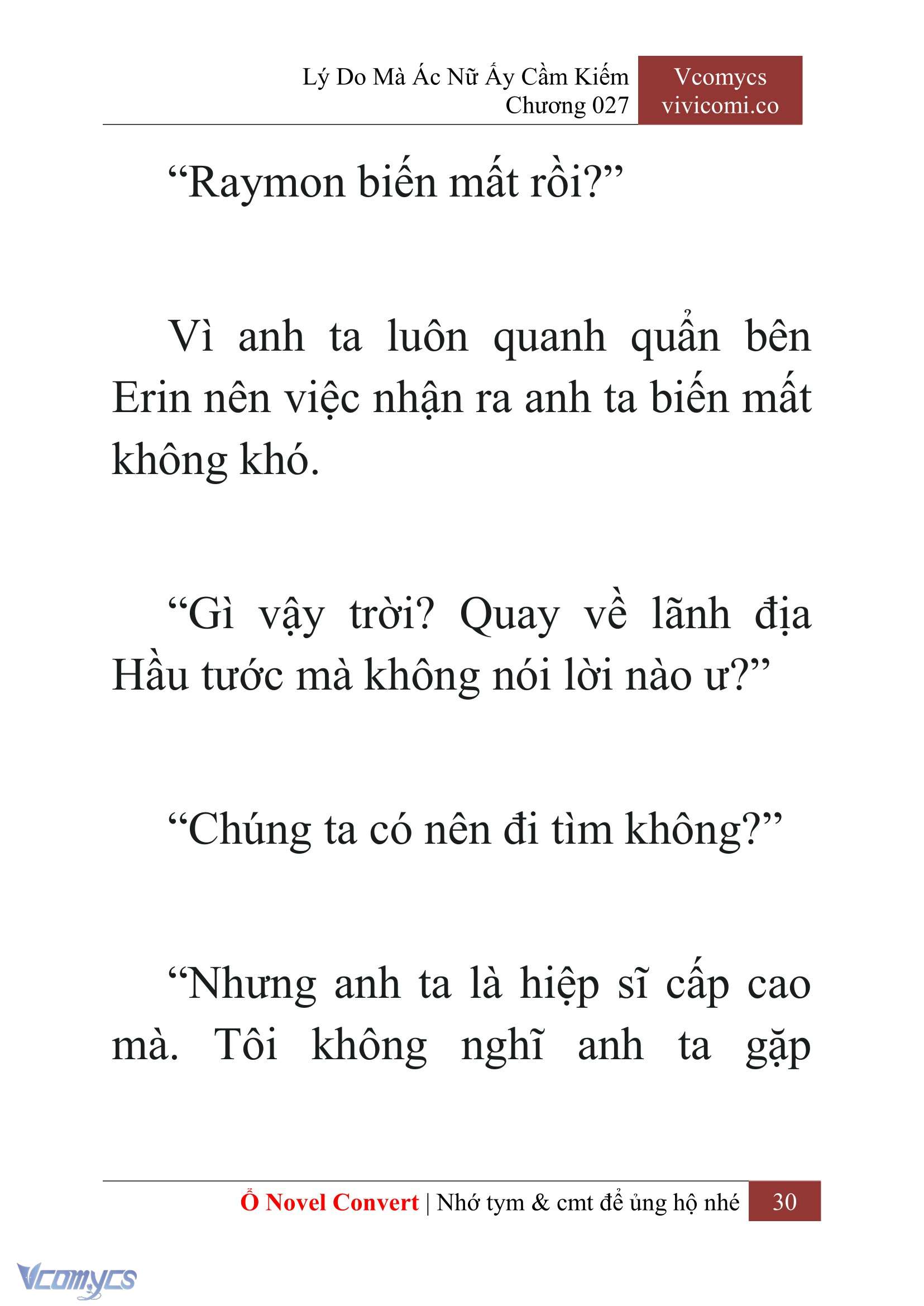 [Novel] Lý Do Mà Ác Nữ Ấy Cầm Kiếm Chapter 27 - Trang 33