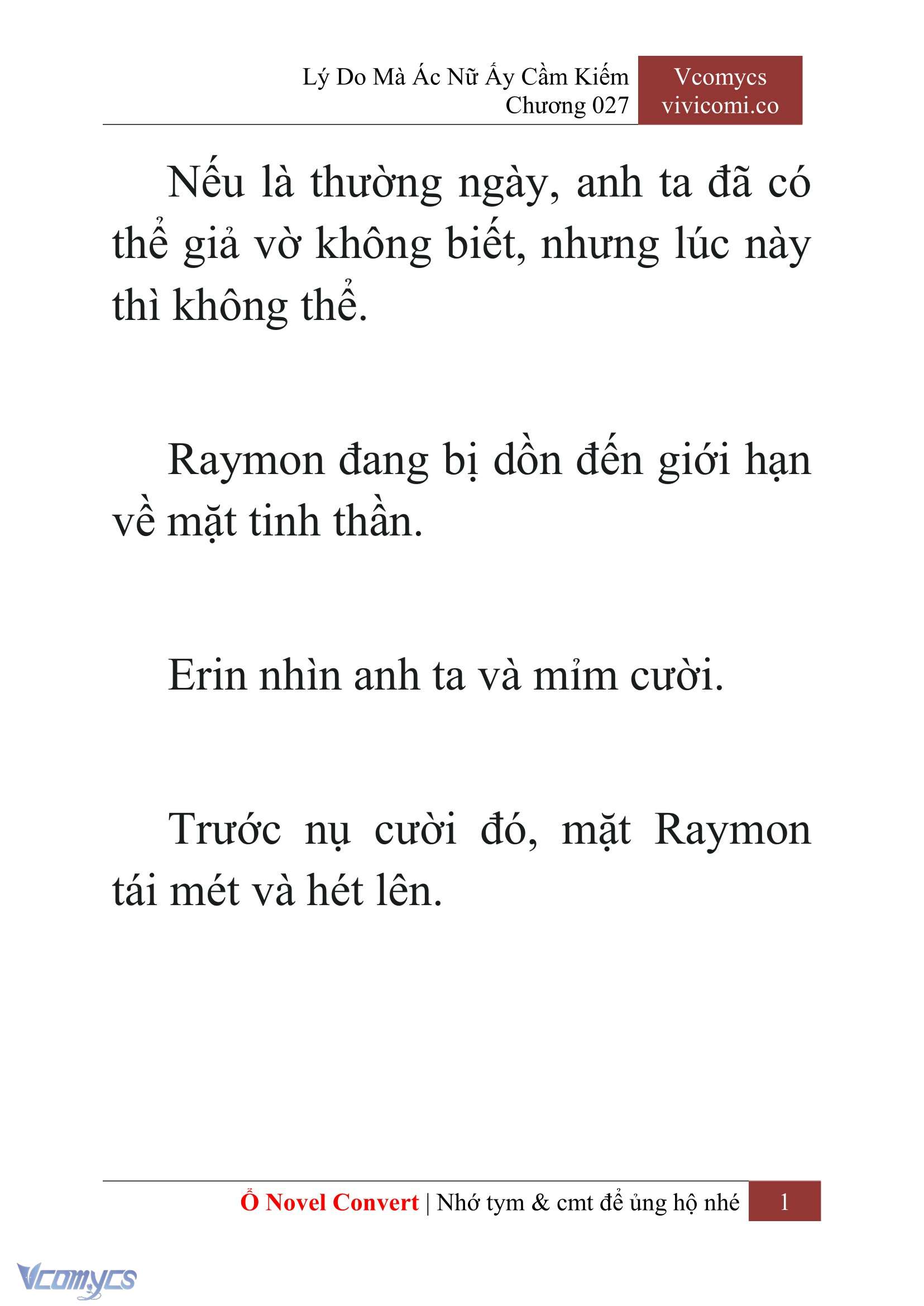 [Novel] Lý Do Mà Ác Nữ Ấy Cầm Kiếm Chapter 27 - Trang 4