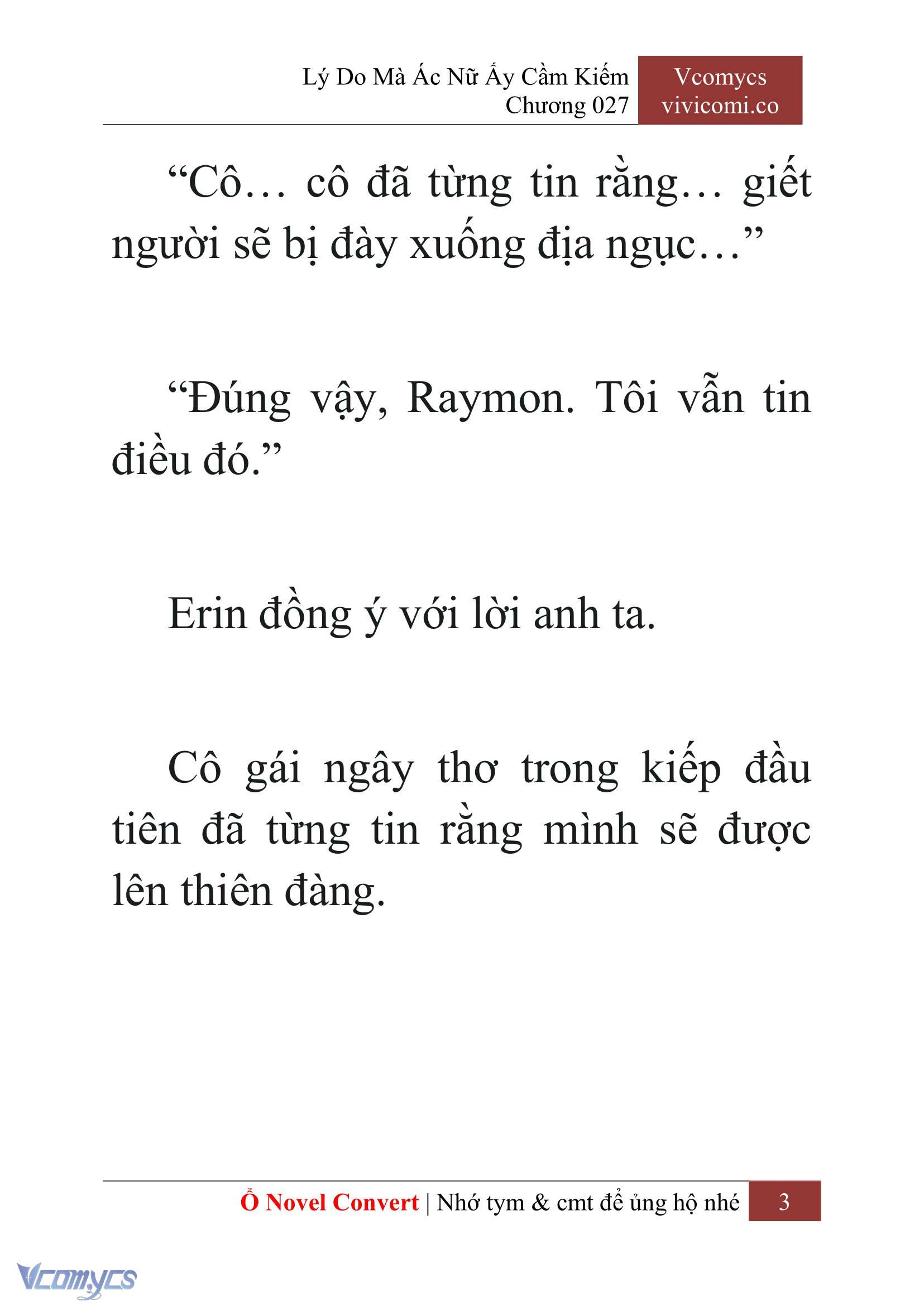 [Novel] Lý Do Mà Ác Nữ Ấy Cầm Kiếm Chapter 27 - Trang 6