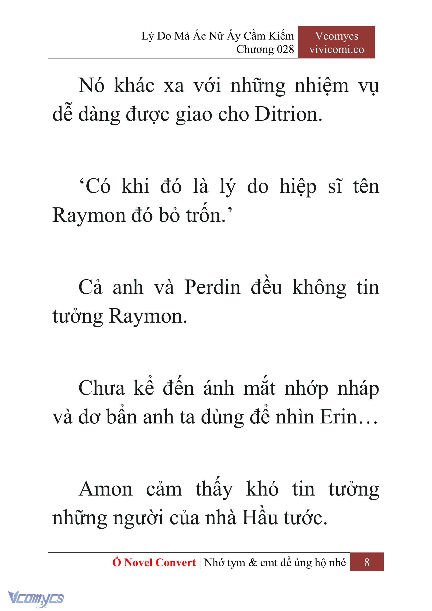 [Novel] Lý Do Mà Ác Nữ Ấy Cầm Kiếm Chapter 28 - Trang 11