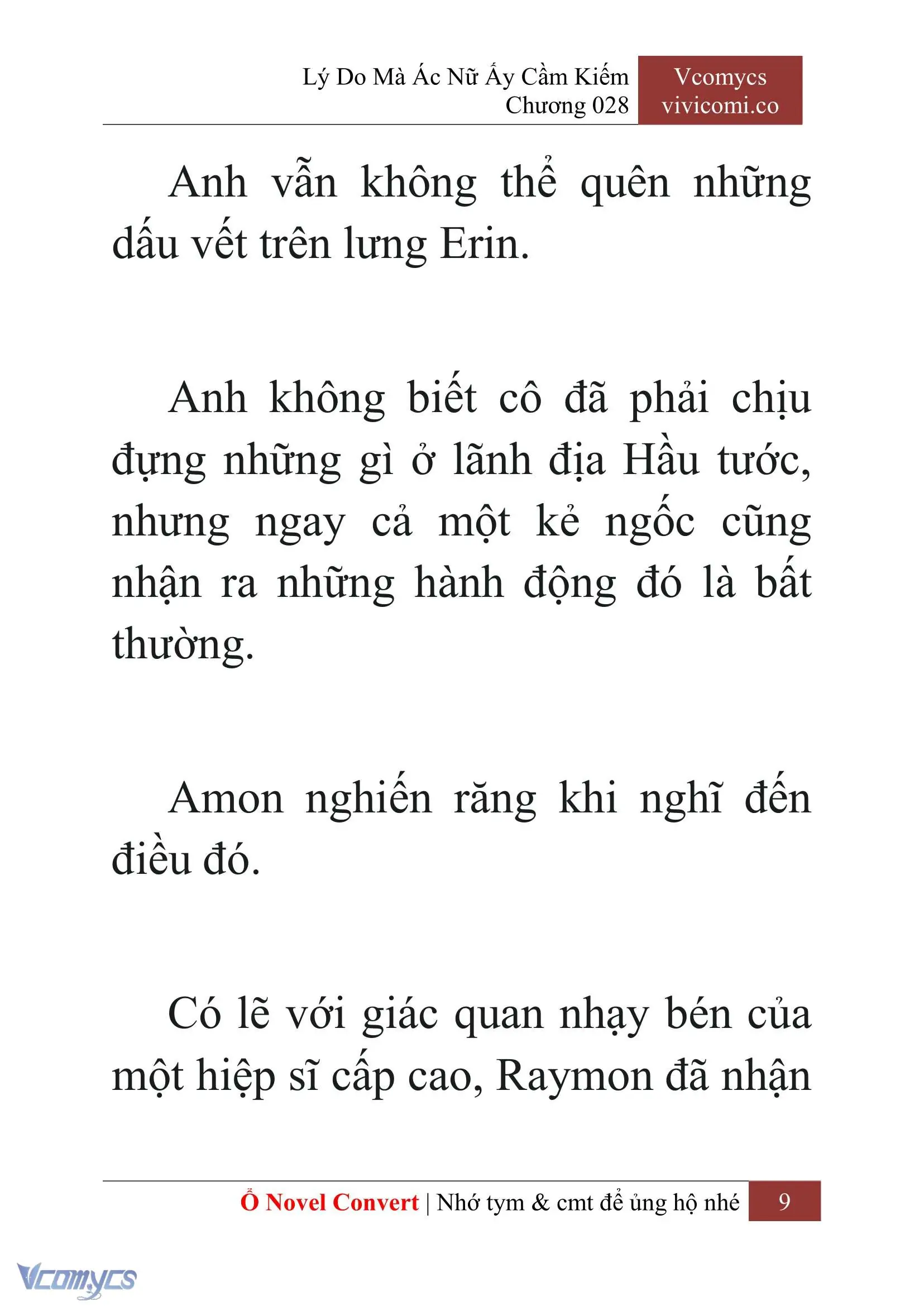 [Novel] Lý Do Mà Ác Nữ Ấy Cầm Kiếm Chapter 28 - Trang 12