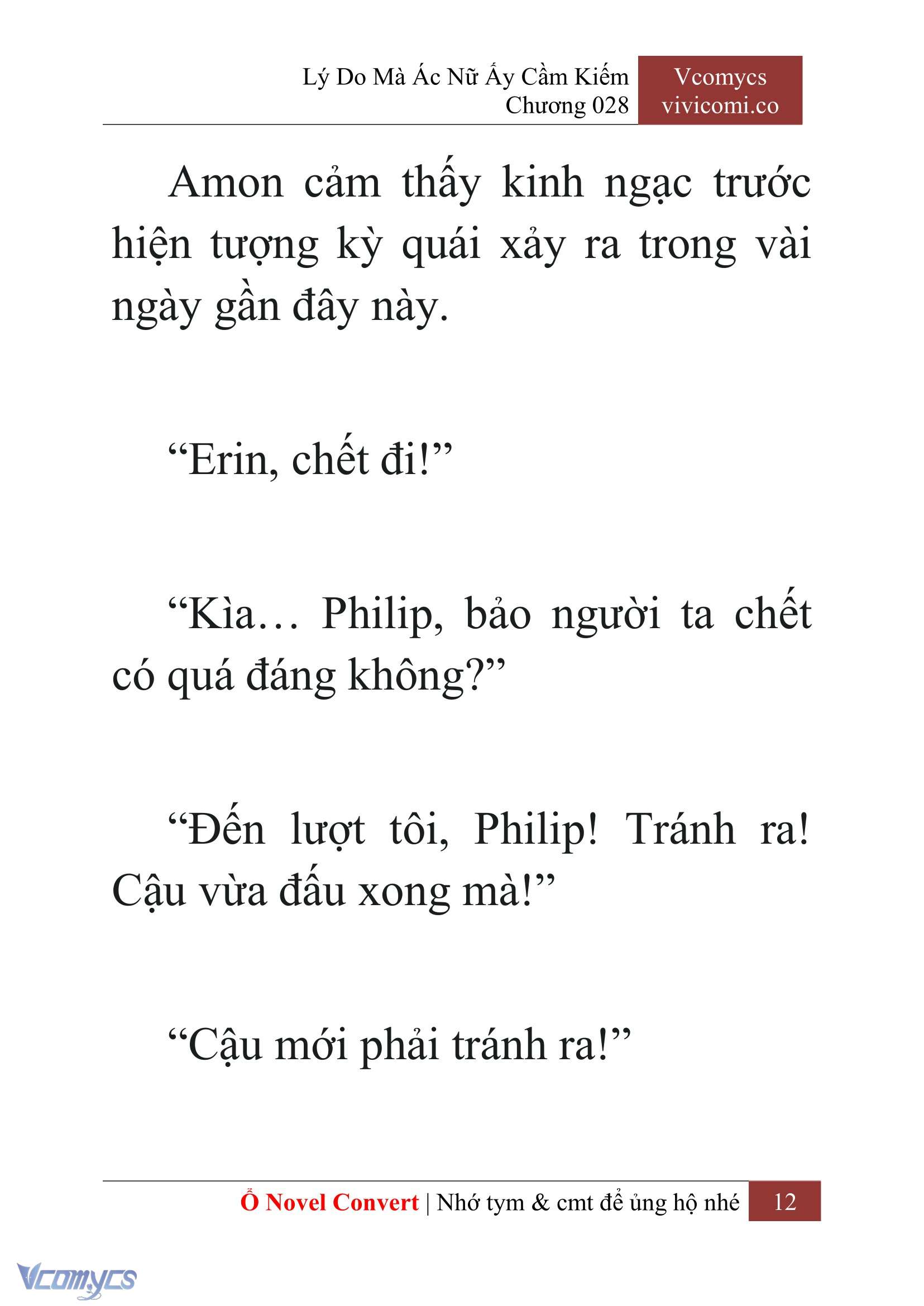 [Novel] Lý Do Mà Ác Nữ Ấy Cầm Kiếm Chapter 28 - Trang 15