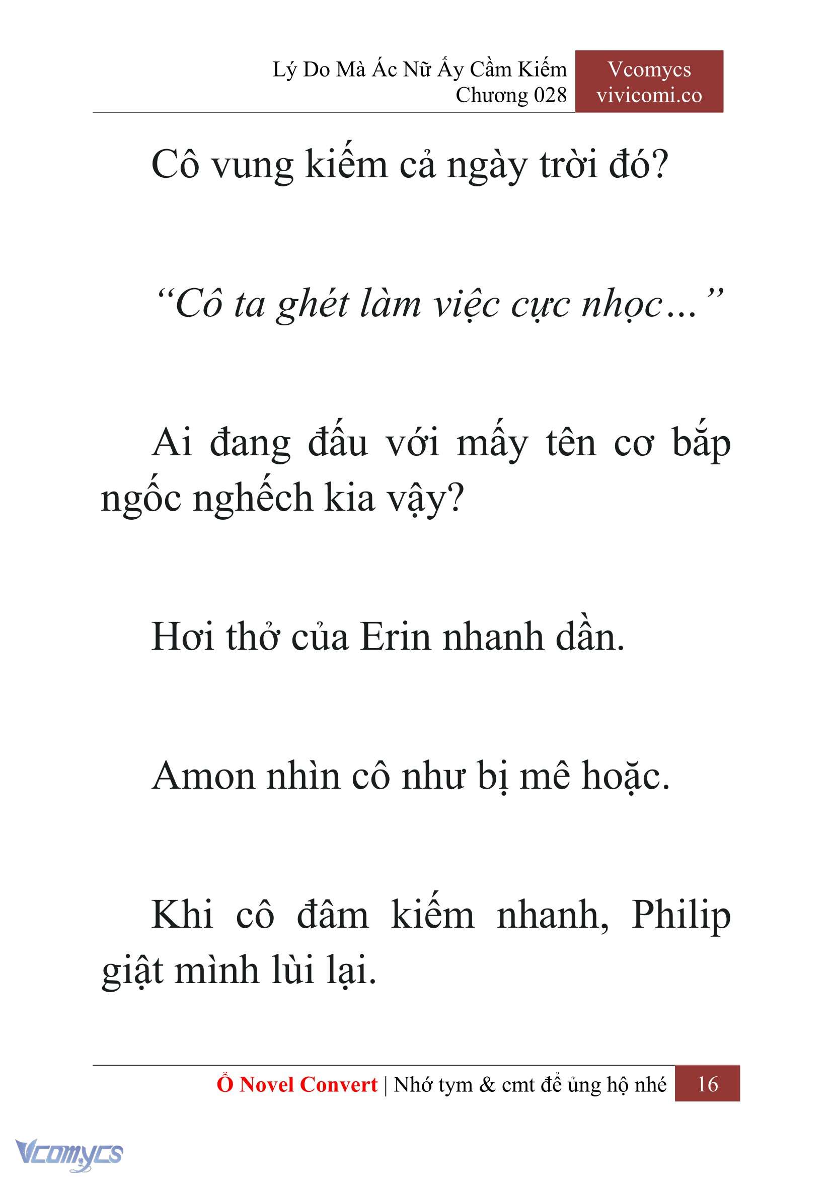 [Novel] Lý Do Mà Ác Nữ Ấy Cầm Kiếm Chapter 28 - Trang 19