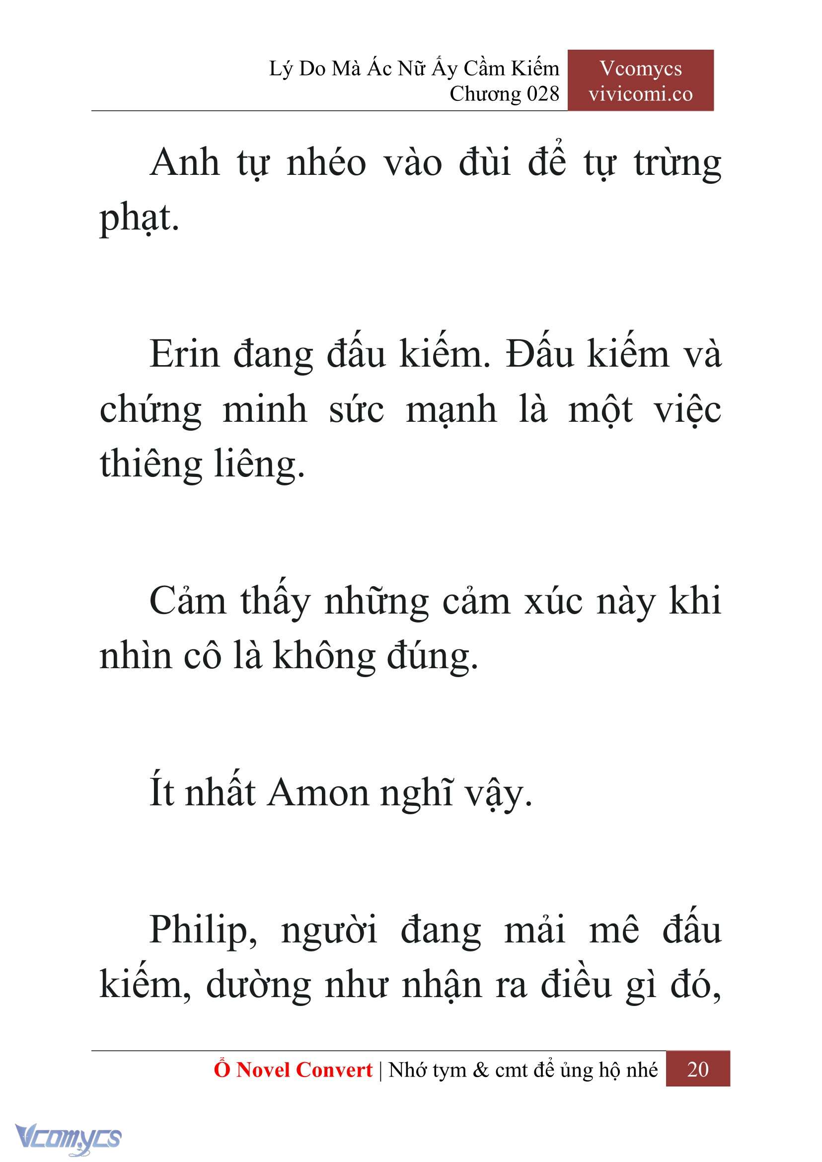 [Novel] Lý Do Mà Ác Nữ Ấy Cầm Kiếm Chapter 28 - Trang 23