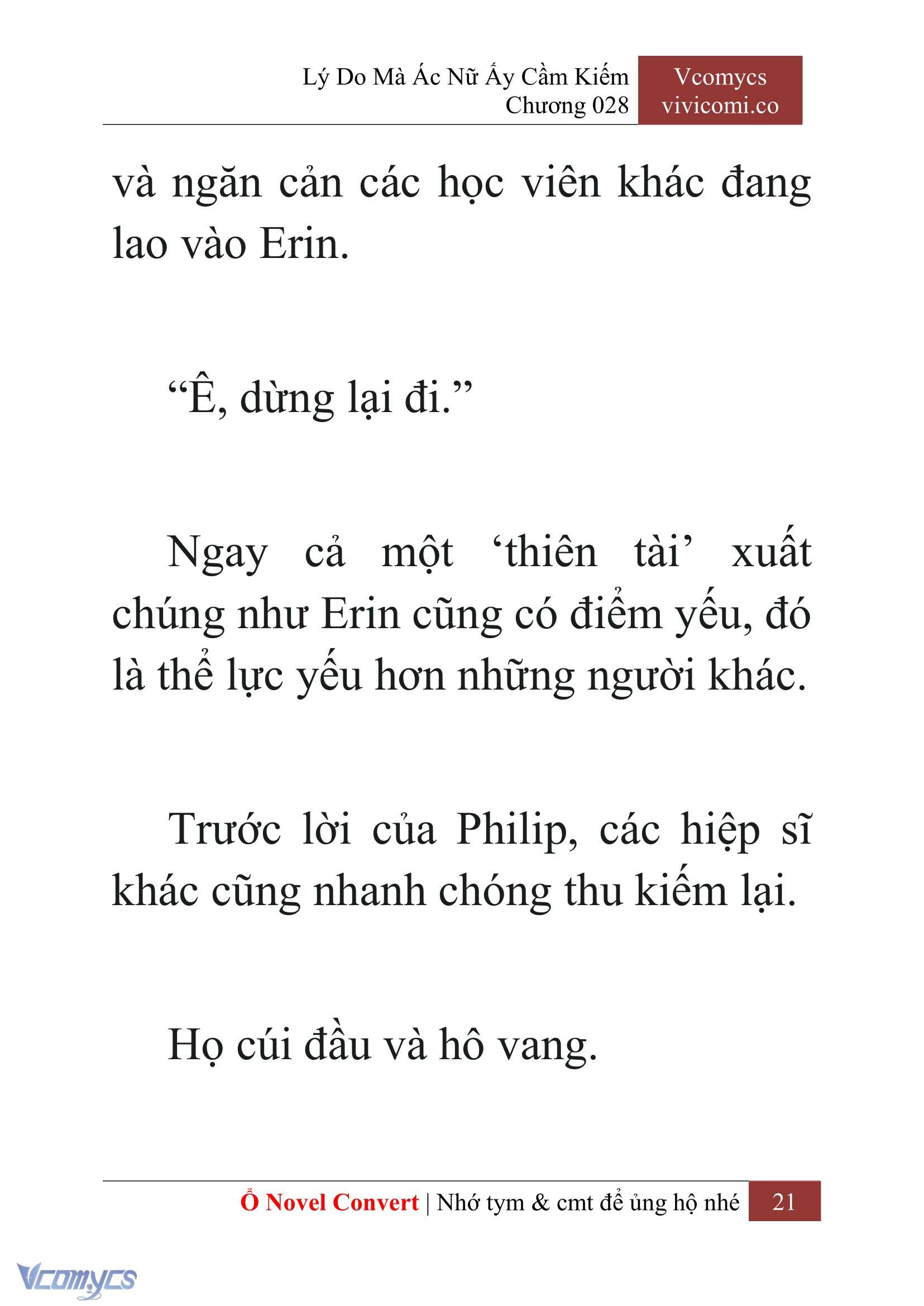 [Novel] Lý Do Mà Ác Nữ Ấy Cầm Kiếm Chapter 28 - Trang 24