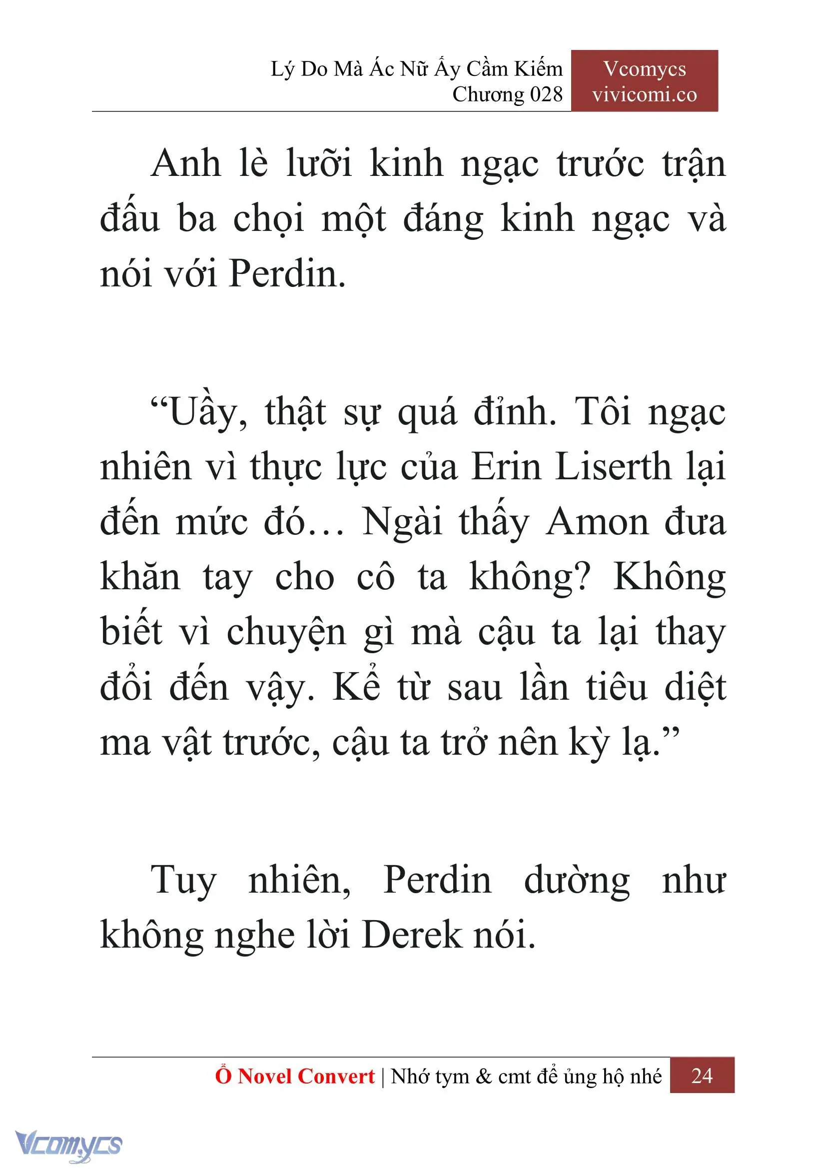 [Novel] Lý Do Mà Ác Nữ Ấy Cầm Kiếm Chapter 28 - Trang 27