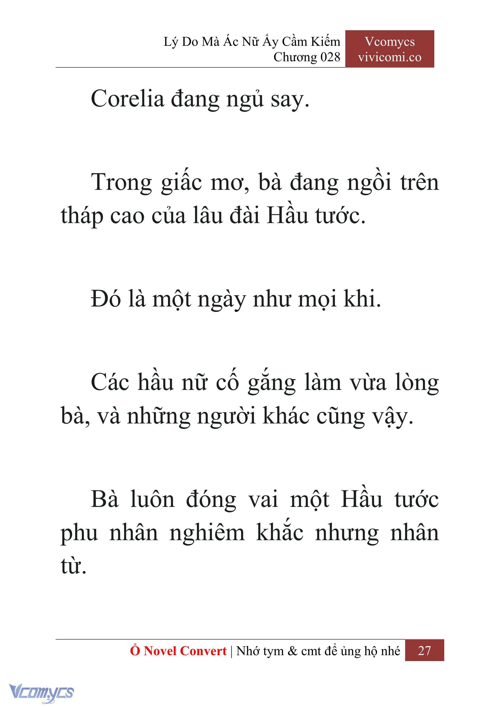 [Novel] Lý Do Mà Ác Nữ Ấy Cầm Kiếm Chapter 28 - Trang 30