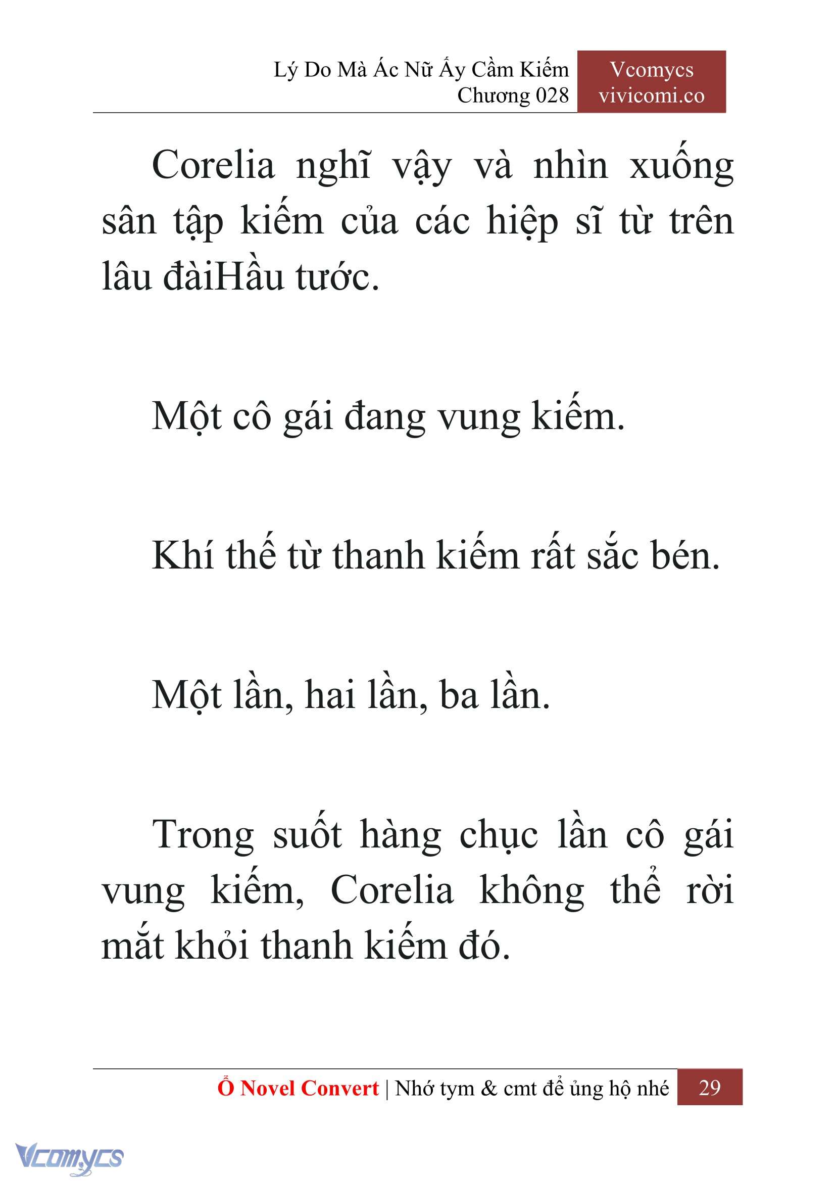 [Novel] Lý Do Mà Ác Nữ Ấy Cầm Kiếm Chapter 28 - Trang 31