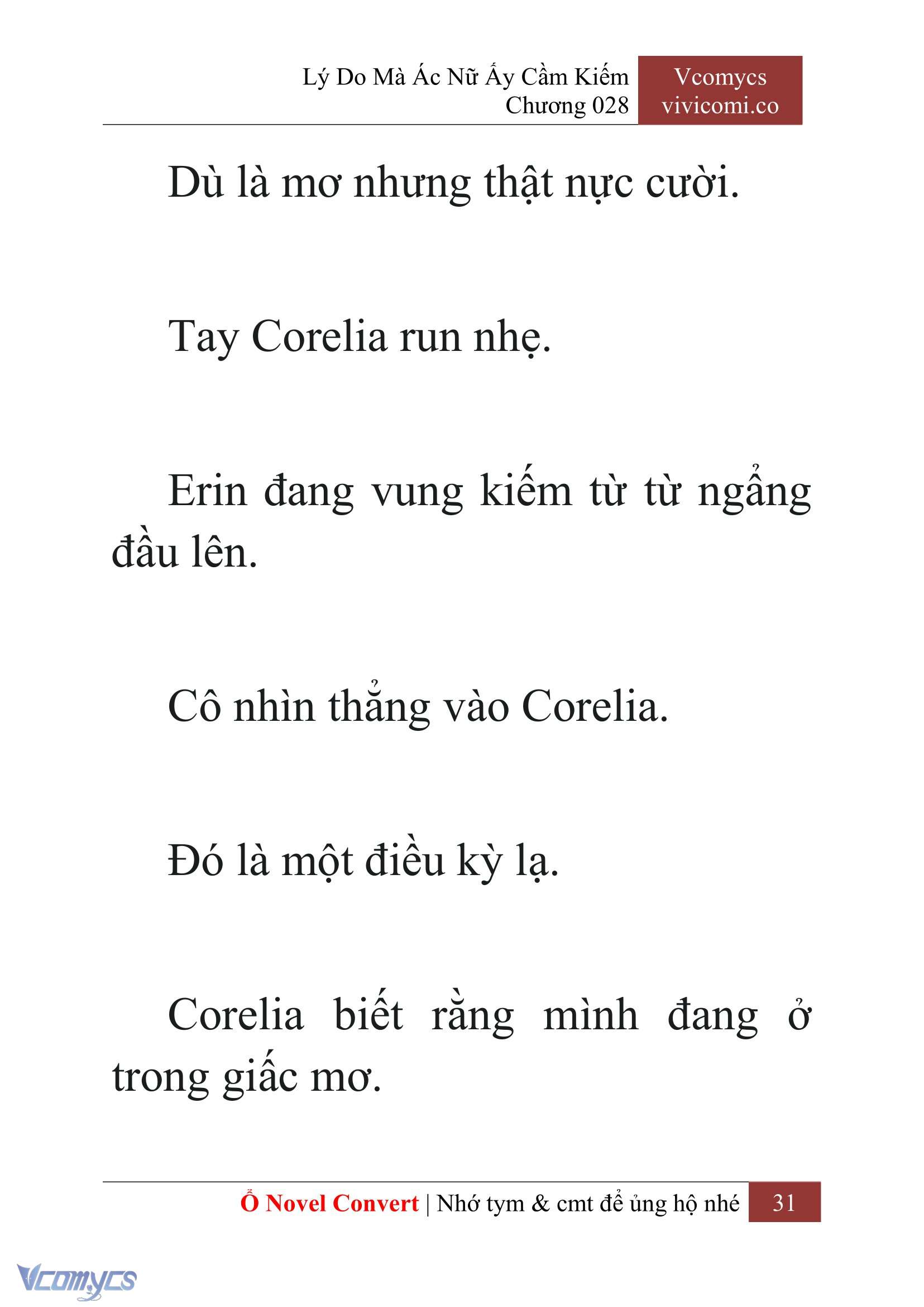 [Novel] Lý Do Mà Ác Nữ Ấy Cầm Kiếm Chapter 28 - Trang 33