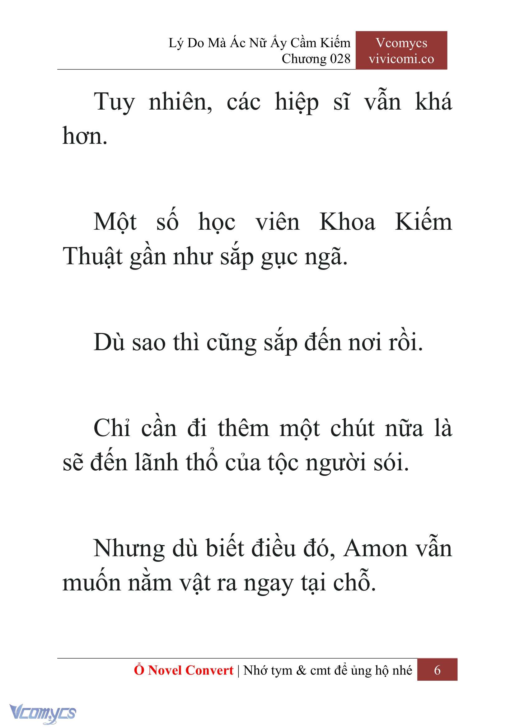 [Novel] Lý Do Mà Ác Nữ Ấy Cầm Kiếm Chapter 28 - Trang 9