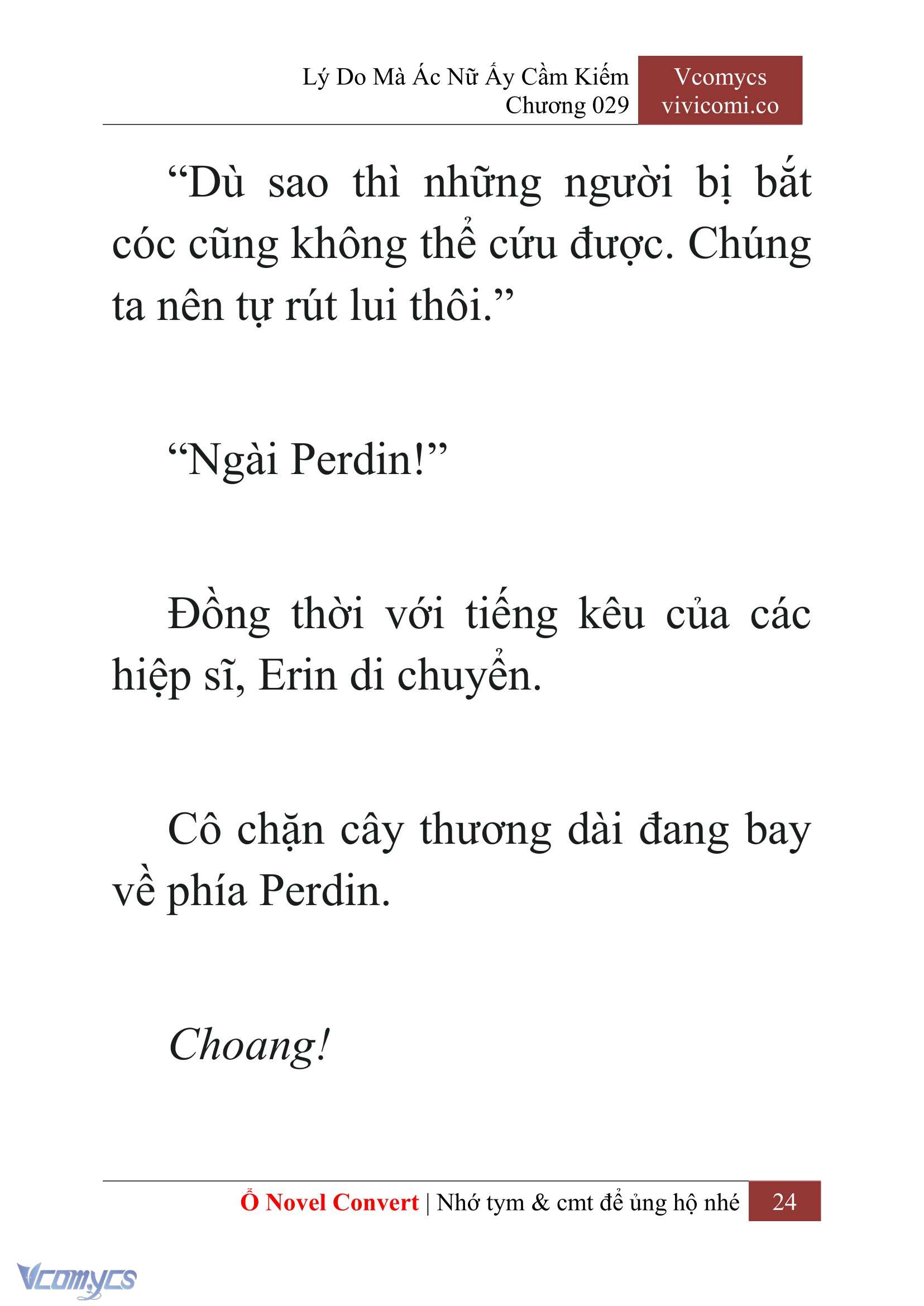 [Novel] Lý Do Mà Ác Nữ Ấy Cầm Kiếm Chapter 29 - Trang 27