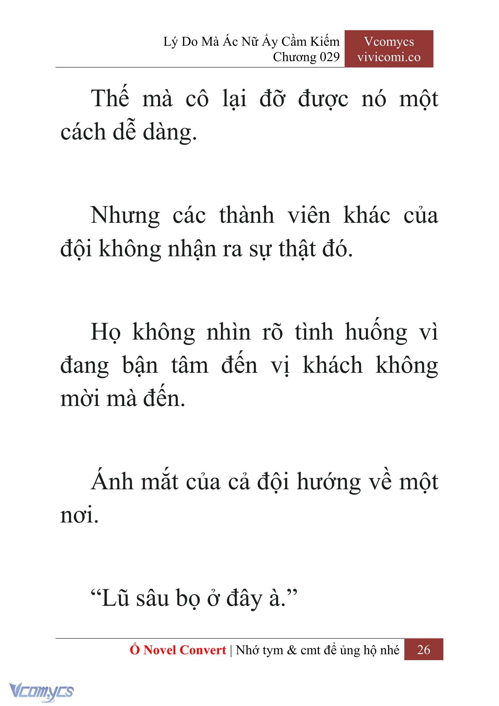 [Novel] Lý Do Mà Ác Nữ Ấy Cầm Kiếm Chapter 29 - Trang 29