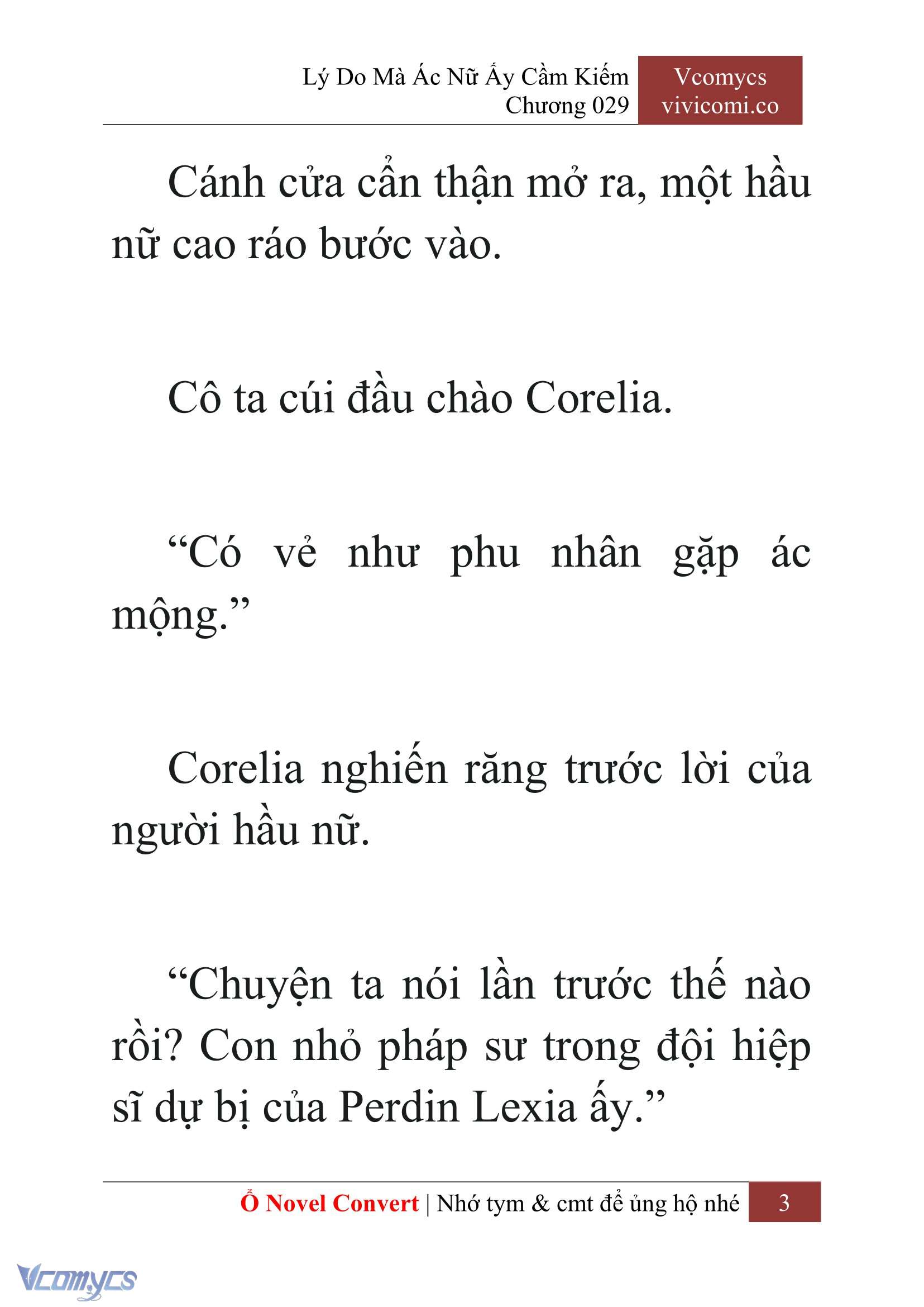 [Novel] Lý Do Mà Ác Nữ Ấy Cầm Kiếm Chapter 29 - Trang 6