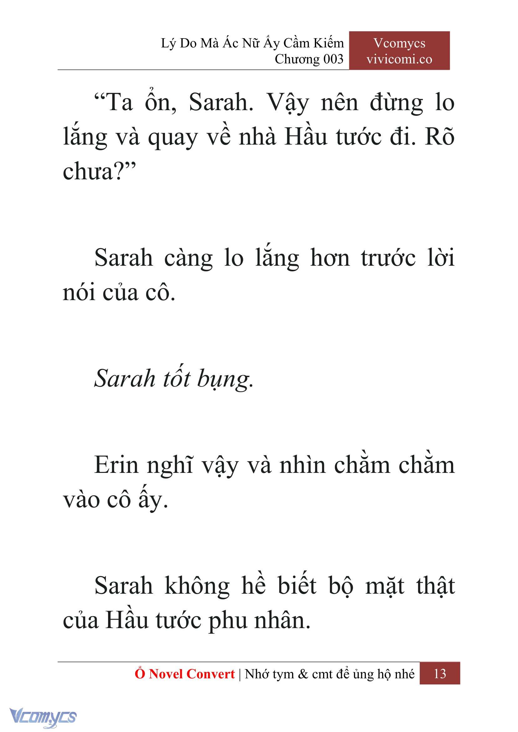 [Novel] Lý Do Mà Ác Nữ Ấy Cầm Kiếm Chapter 3 - Trang 16