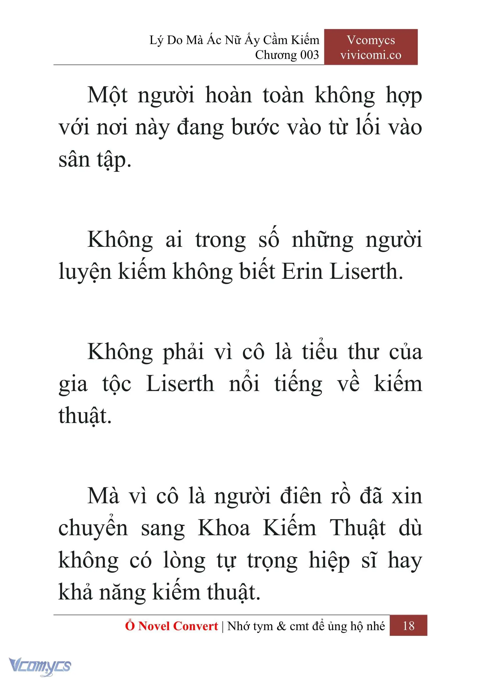 [Novel] Lý Do Mà Ác Nữ Ấy Cầm Kiếm Chapter 3 - Trang 21