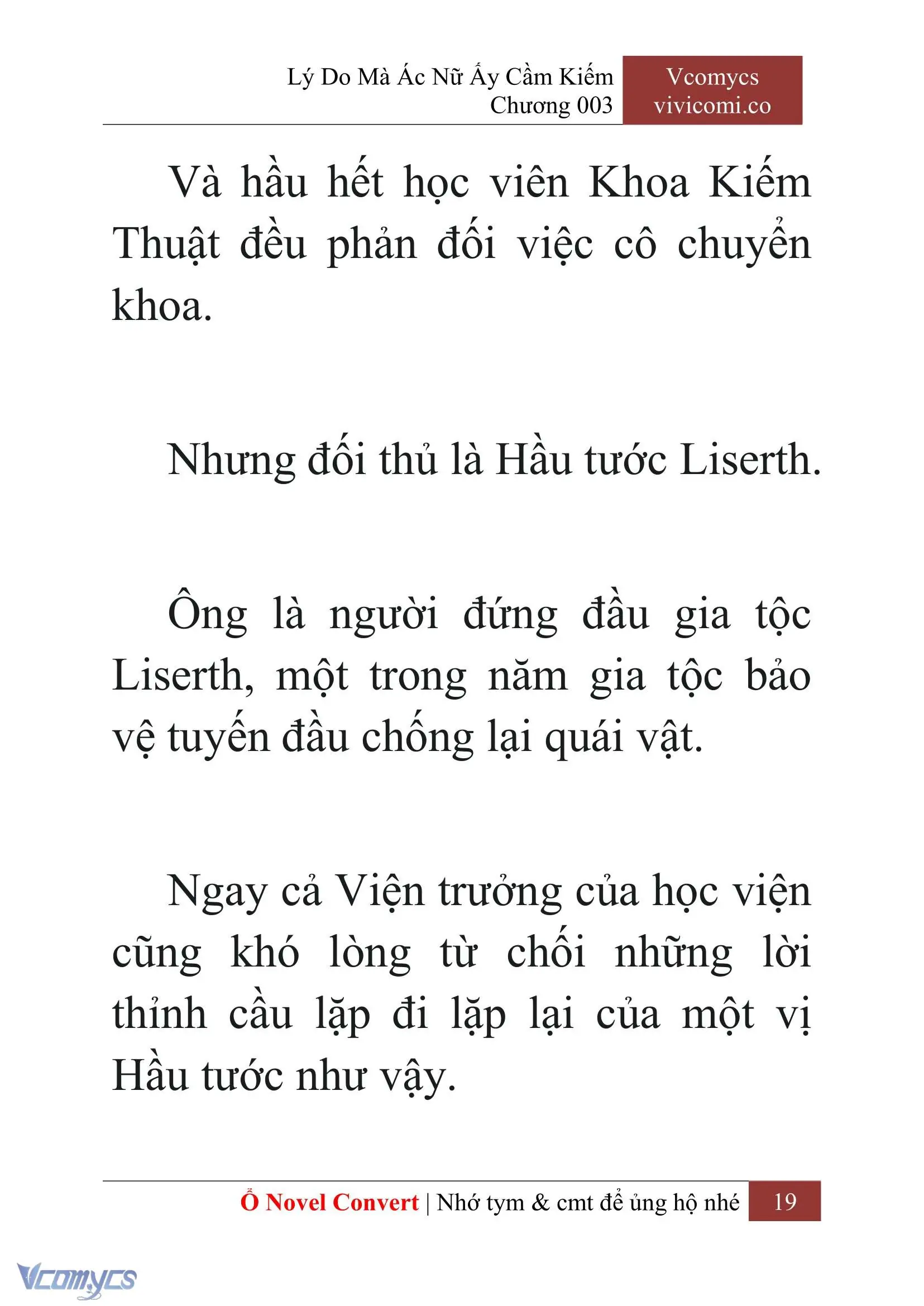[Novel] Lý Do Mà Ác Nữ Ấy Cầm Kiếm Chapter 3 - Trang 22